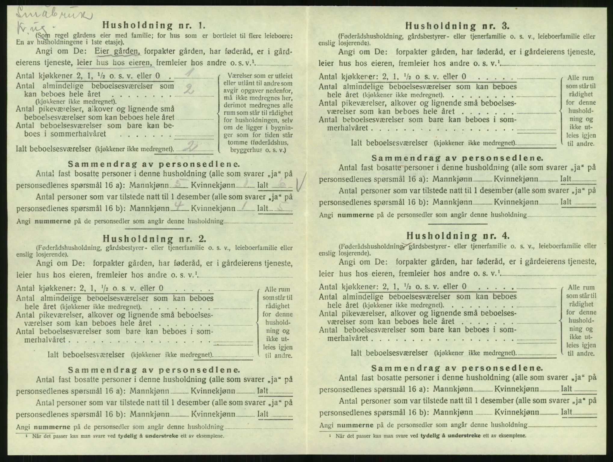 SAT, Folketelling 1920 for 1841 Fauske herred, 1920, s. 1987