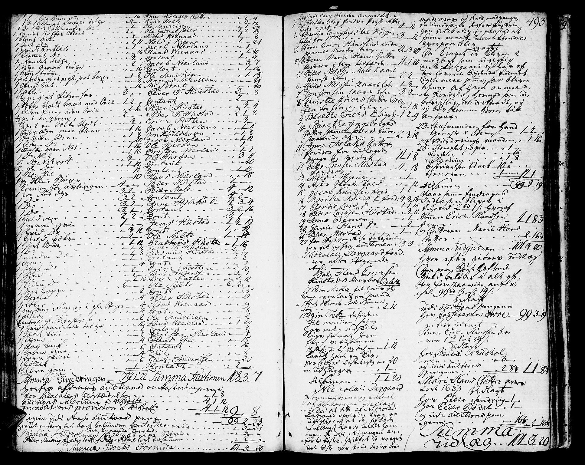 Romsdal sorenskriveri, AV/SAT-A-4149/1/3/3A/L0010: Skifteprotokoll, 1774-1782, s. 492b-493a
