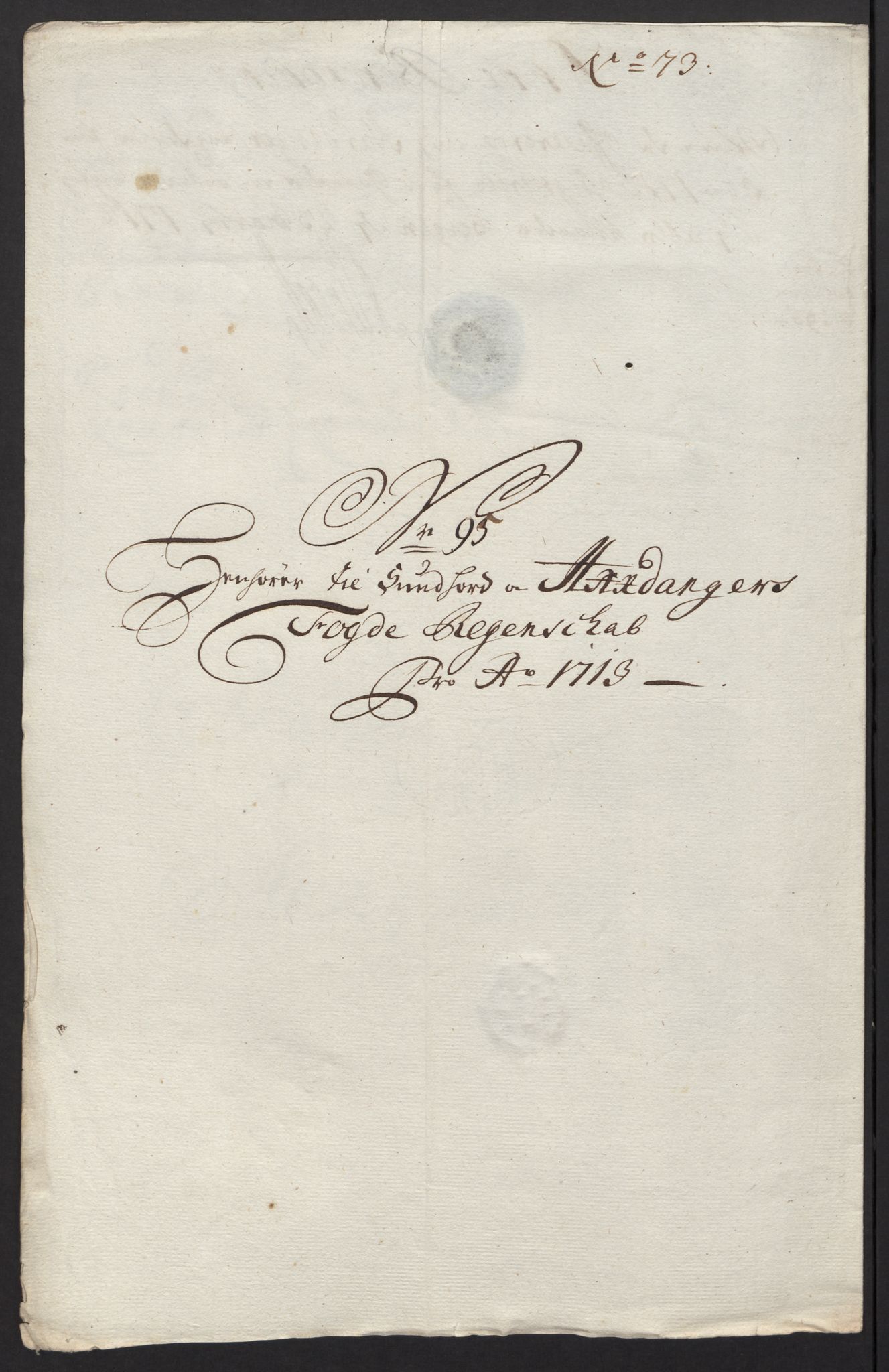 Rentekammeret inntil 1814, Reviderte regnskaper, Fogderegnskap, RA/EA-4092/R48/L2989: Fogderegnskap Sunnhordland og Hardanger, 1713, s. 453