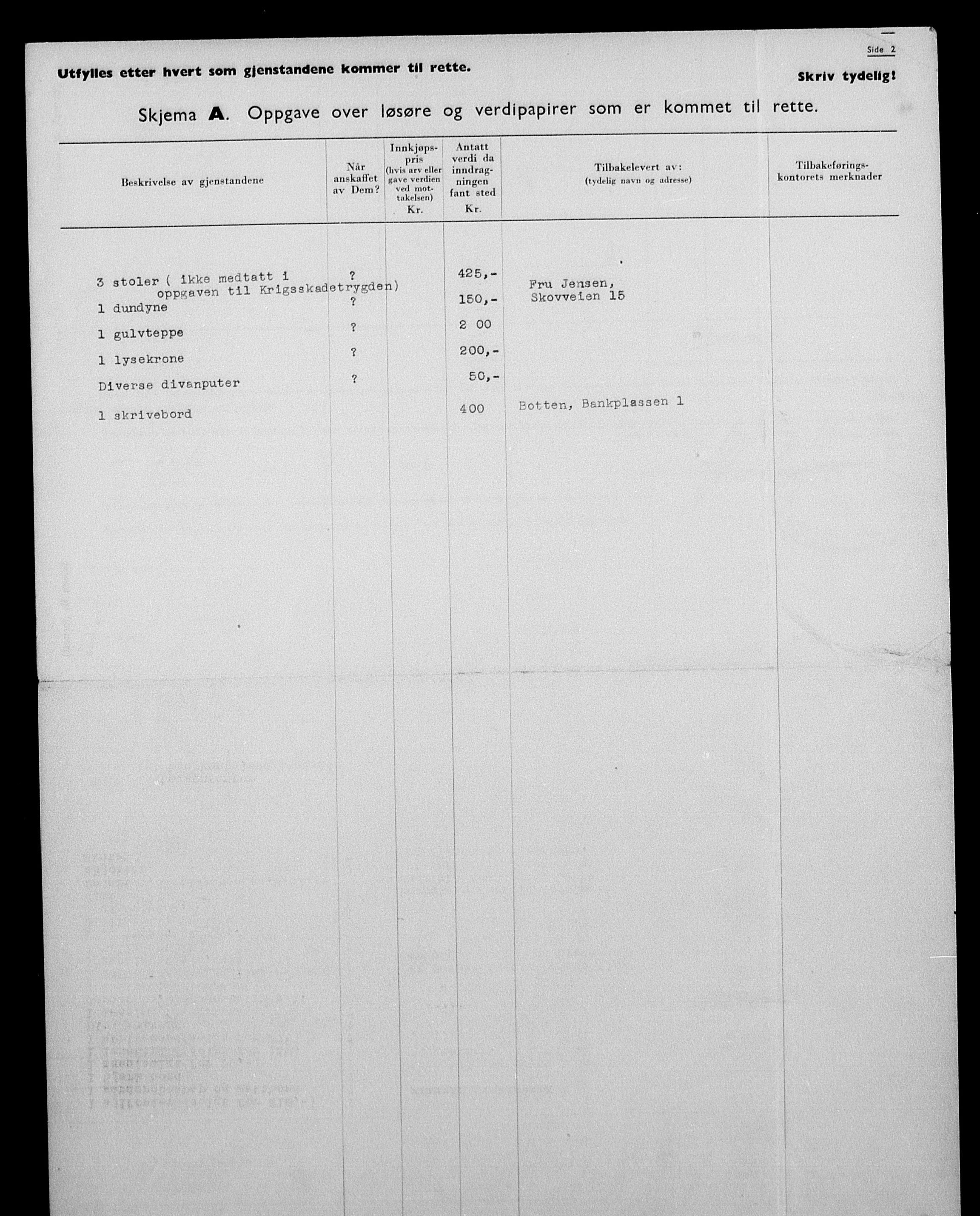 Justisdepartementet, Tilbakeføringskontoret for inndratte formuer, AV/RA-S-1564/H/Hc/Hcc/L0923: --, 1945-1947, s. 580