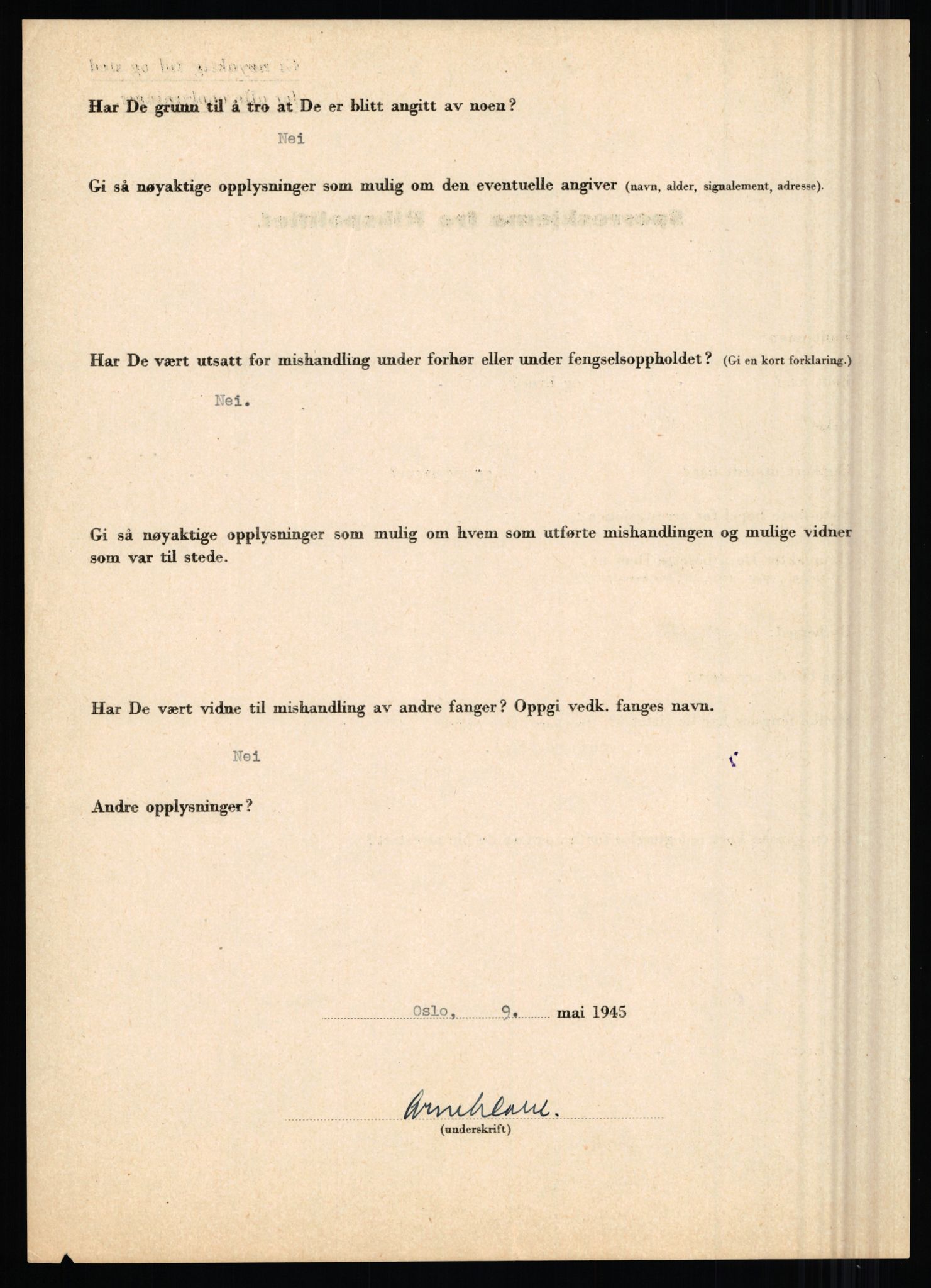 Rikspolitisjefen, AV/RA-S-1560/L/L0003: Bua, Bjarne - Erdal, Ingolf, 1940-1945, s. 234