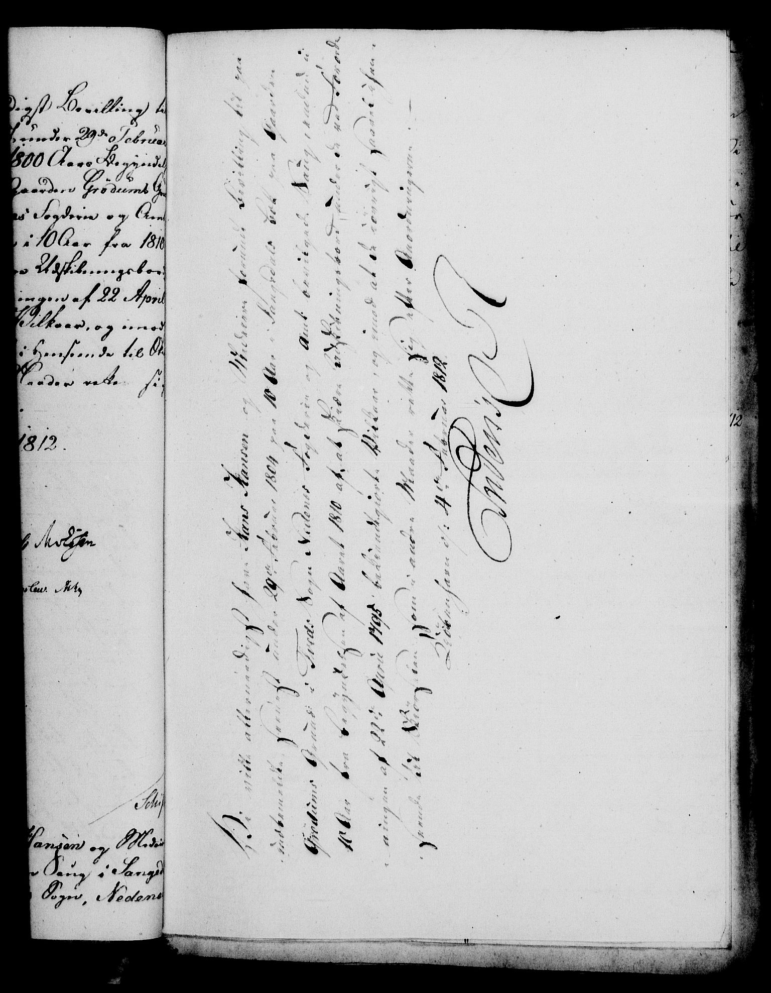 Rentekammeret, Kammerkanselliet, RA/EA-3111/G/Gf/Gfa/L0094: Norsk relasjons- og resolusjonsprotokoll (merket RK 52.94), 1812, s. 50
