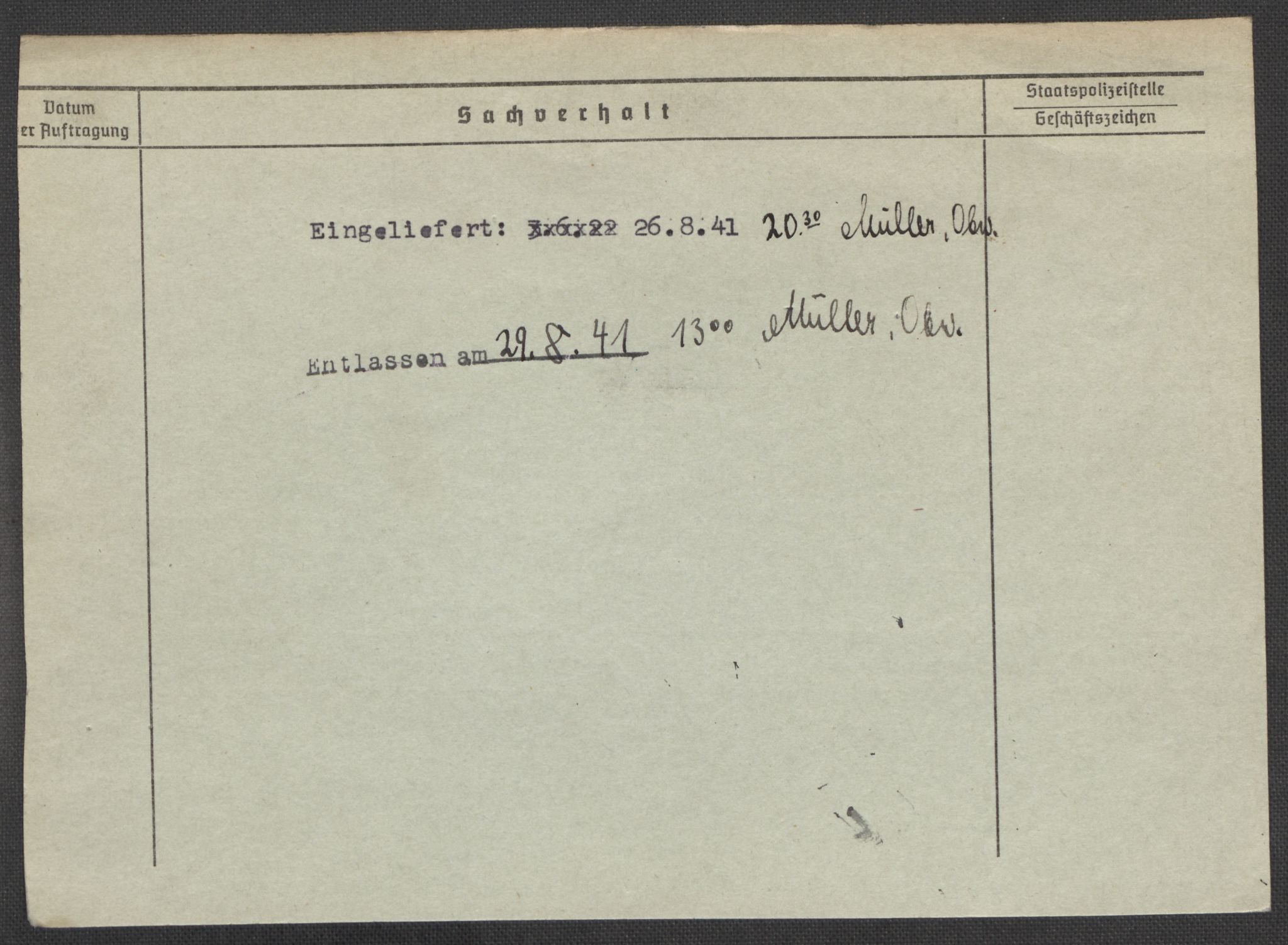 Befehlshaber der Sicherheitspolizei und des SD, RA/RAFA-5969/E/Ea/Eaa/L0010: Register over norske fanger i Møllergata 19: Sø-Å, 1940-1945, s. 971