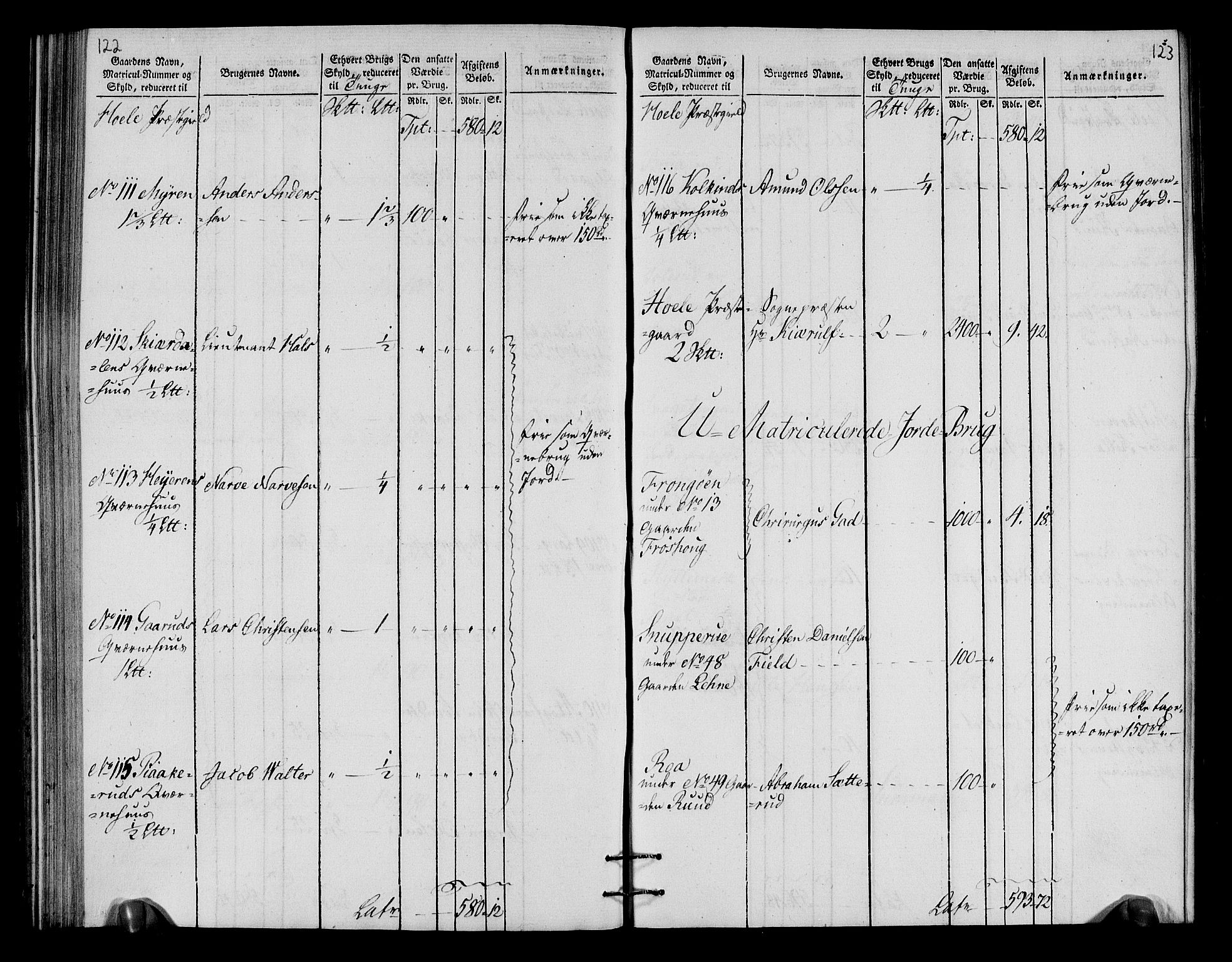 Rentekammeret inntil 1814, Realistisk ordnet avdeling, RA/EA-4070/N/Ne/Nea/L0049: Ringerike og Hallingdal fogderi. Oppebørselsregister for Ringerike, 1803-1804, s. 64