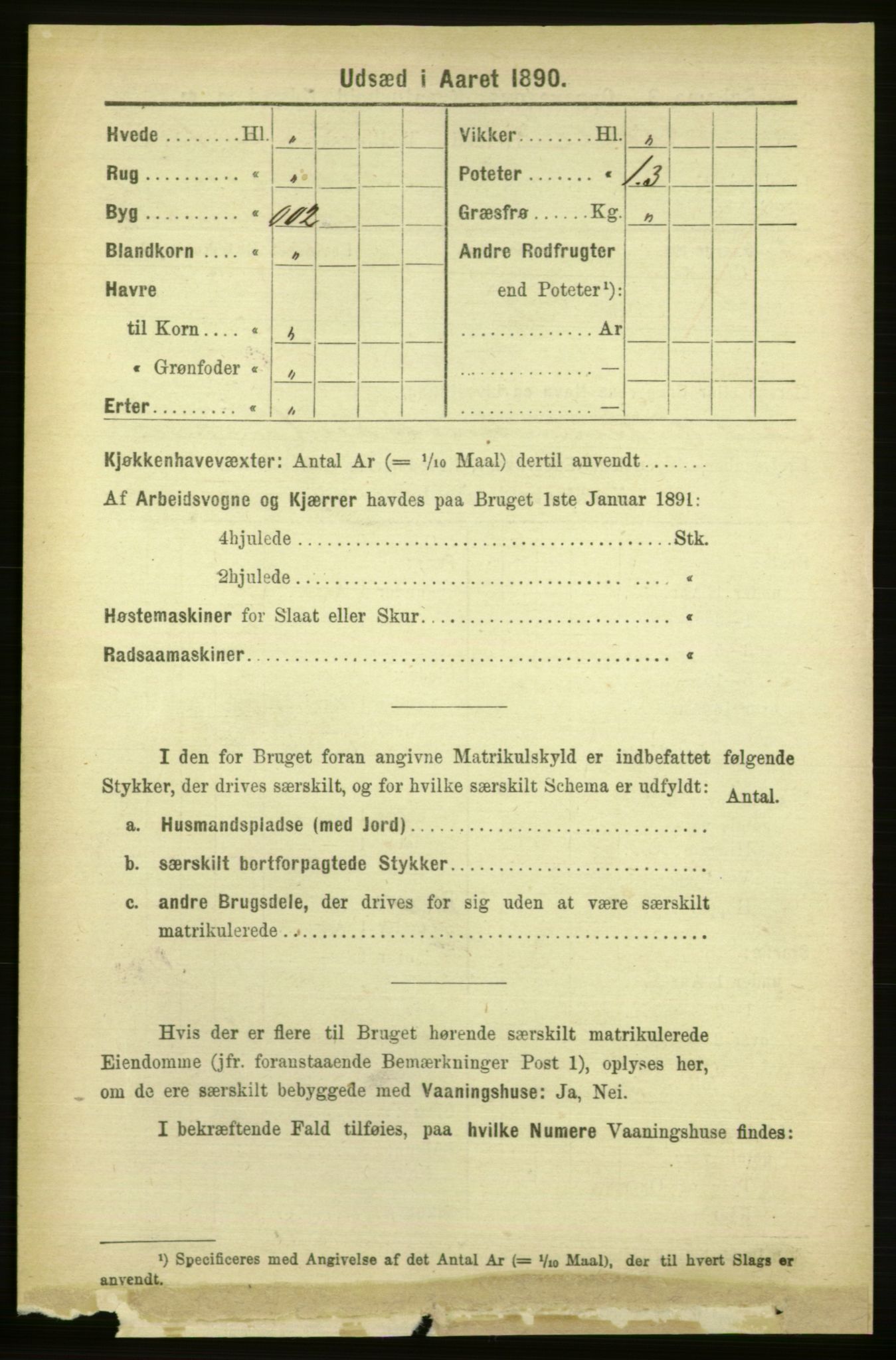 RA, Folketelling 1891 for 1571 Halsa herred, 1891, s. 1915
