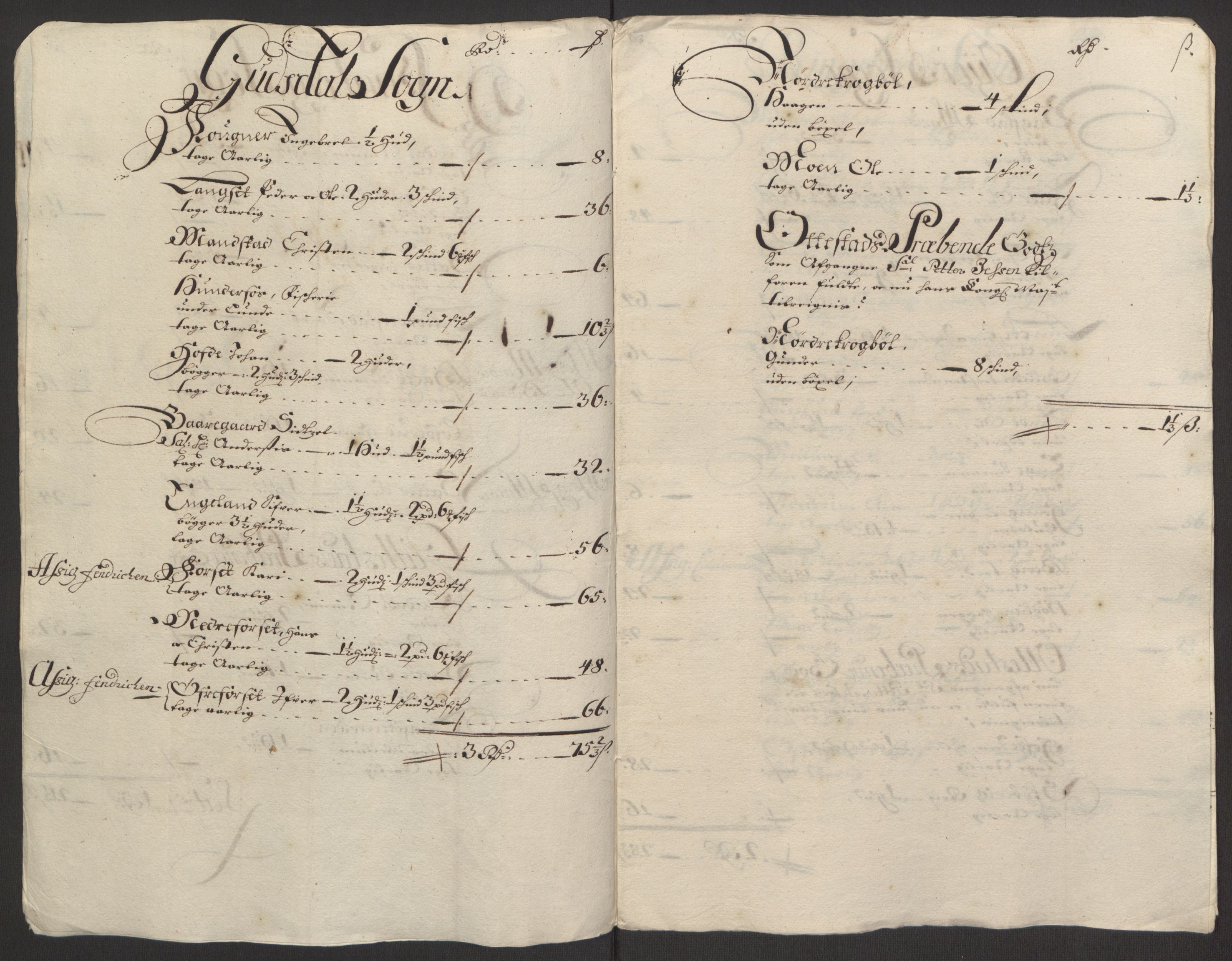 Rentekammeret inntil 1814, Reviderte regnskaper, Fogderegnskap, RA/EA-4092/R17/L1166: Fogderegnskap Gudbrandsdal, 1690-1692, s. 63