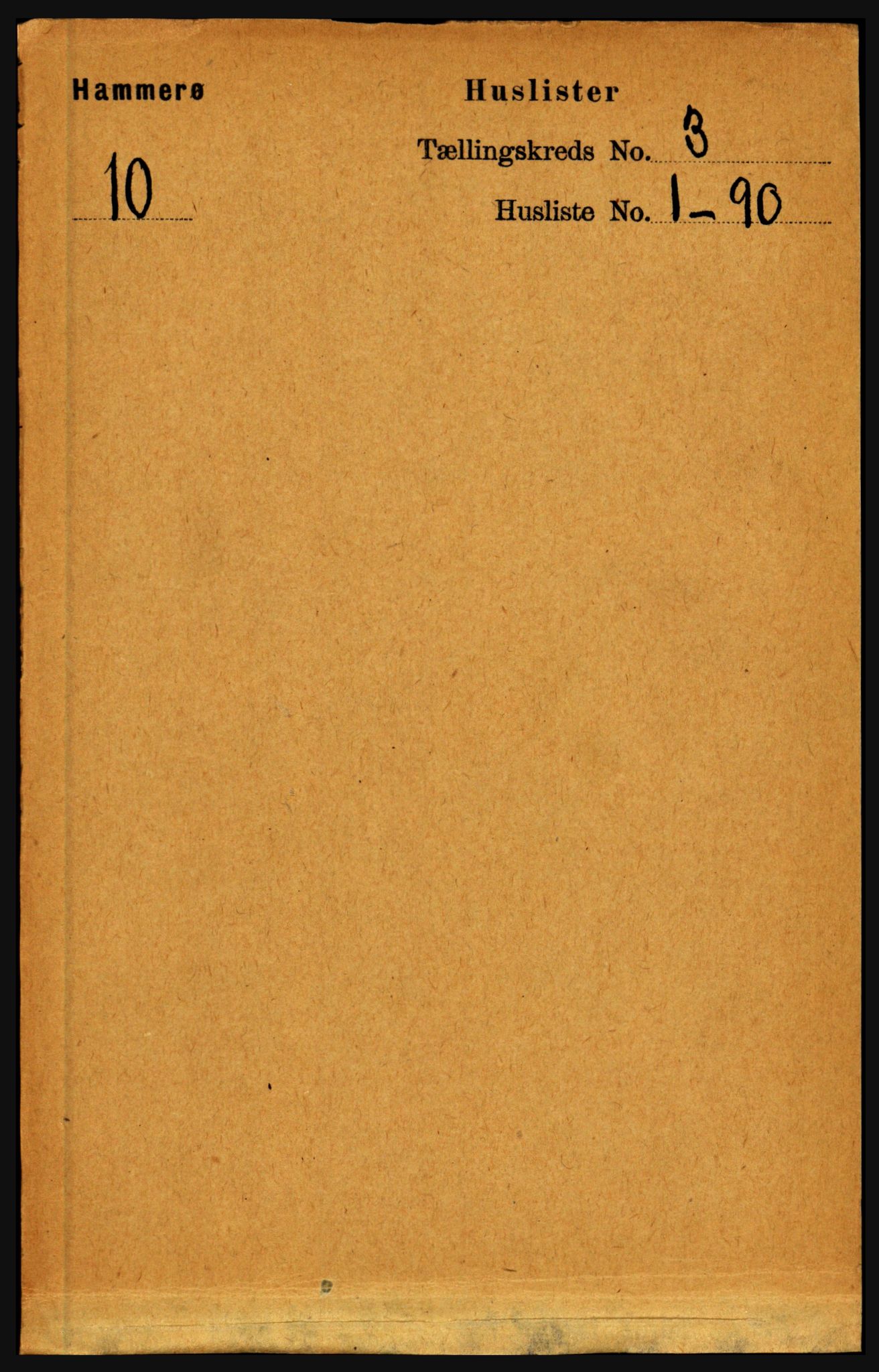 RA, Folketelling 1891 for 1849 Hamarøy herred, 1891, s. 1160
