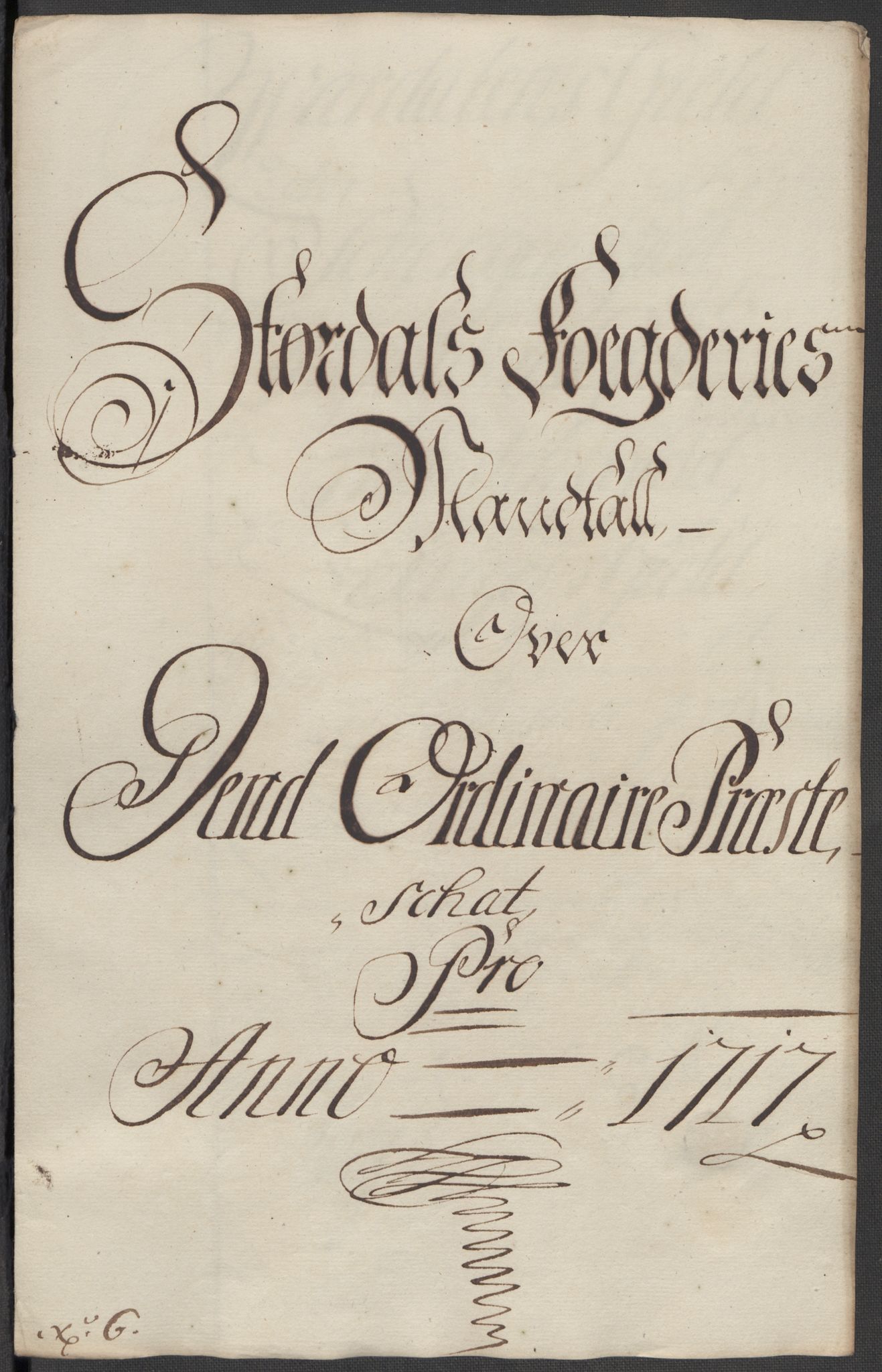 Rentekammeret inntil 1814, Reviderte regnskaper, Fogderegnskap, AV/RA-EA-4092/R62/L4207: Fogderegnskap Stjørdal og Verdal, 1717, s. 130