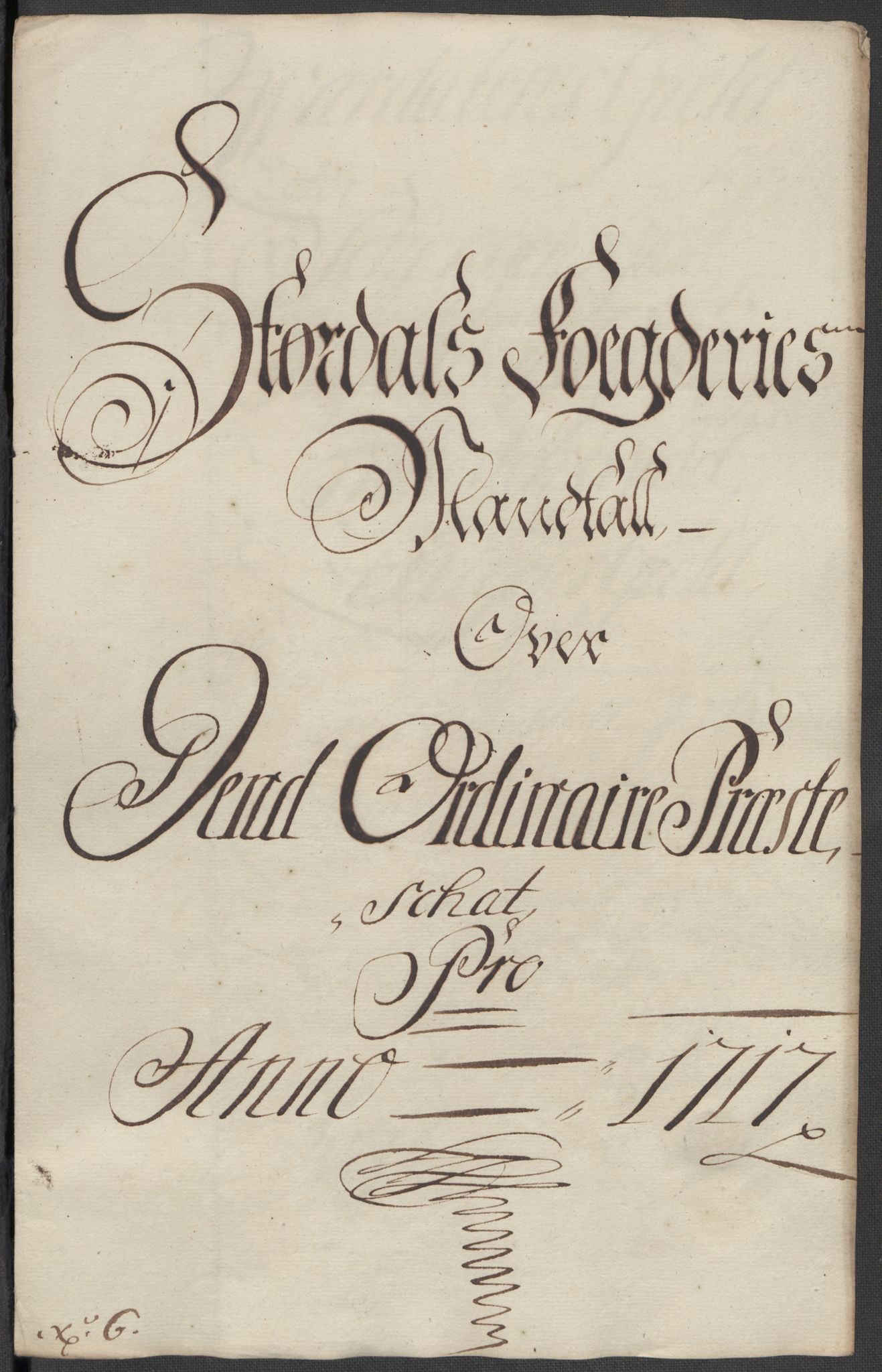 Rentekammeret inntil 1814, Reviderte regnskaper, Fogderegnskap, RA/EA-4092/R62/L4207: Fogderegnskap Stjørdal og Verdal, 1717, s. 130