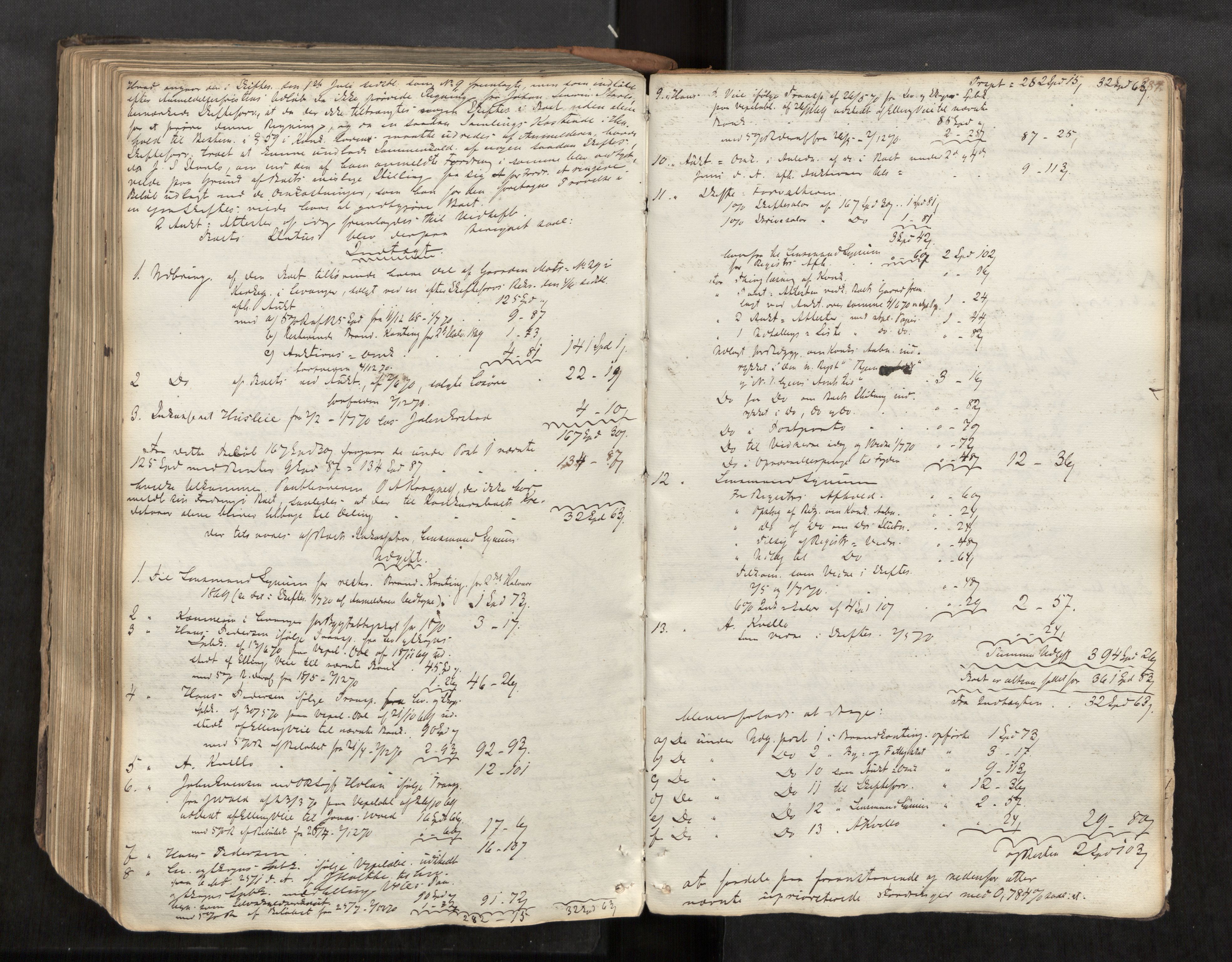 Stjør- og Verdal sorenskriveri, AV/SAT-A-4167/1/3/3A/L0060: Skifteprotokoll for Levanger, 1839-1871, s. 284