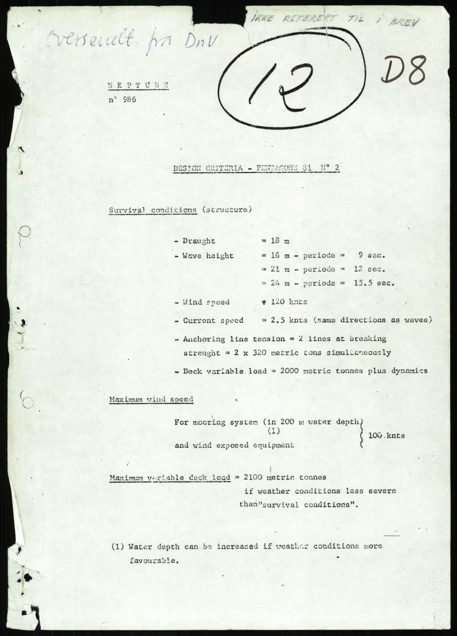 Justisdepartementet, Granskningskommisjonen ved Alexander Kielland-ulykken 27.3.1980, AV/RA-S-1165/D/L0007: B Stavanger Drilling A/S (Doku.liste + B1-B3 av av 4)/C Phillips Petroleum Company Norway (Doku.liste + C1-C12 av 12)/D Forex Neptune (Doku.liste + D1-D8 av 9), 1980-1981, s. 815