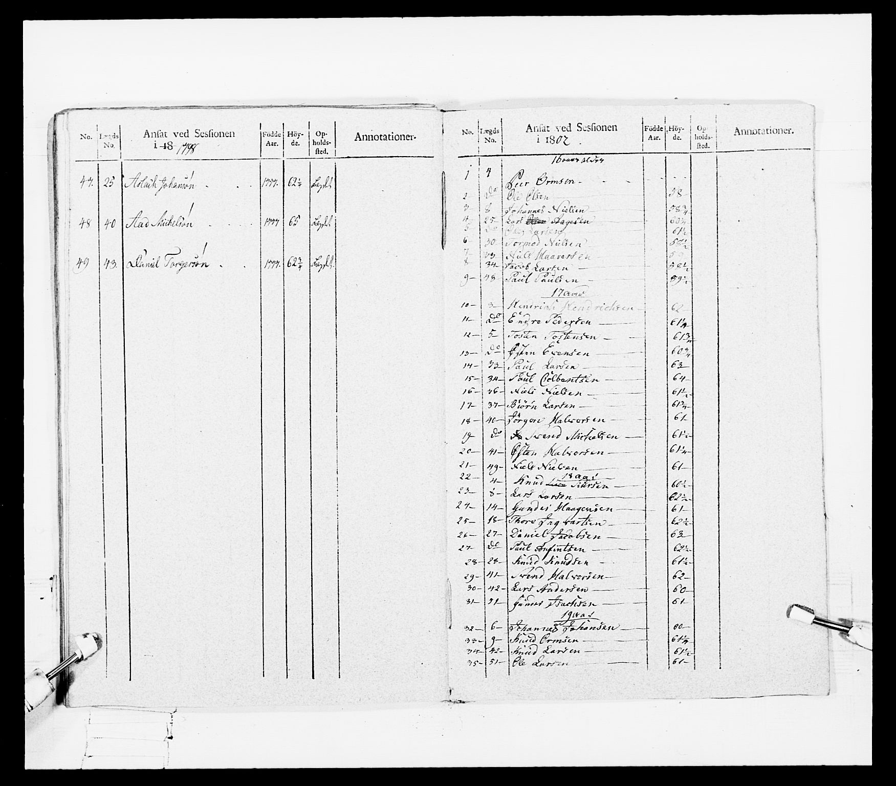 Generalitets- og kommissariatskollegiet, Det kongelige norske kommissariatskollegium, AV/RA-EA-5420/E/Eh/L0108: Vesterlenske nasjonale infanteriregiment, 1791-1802, s. 146