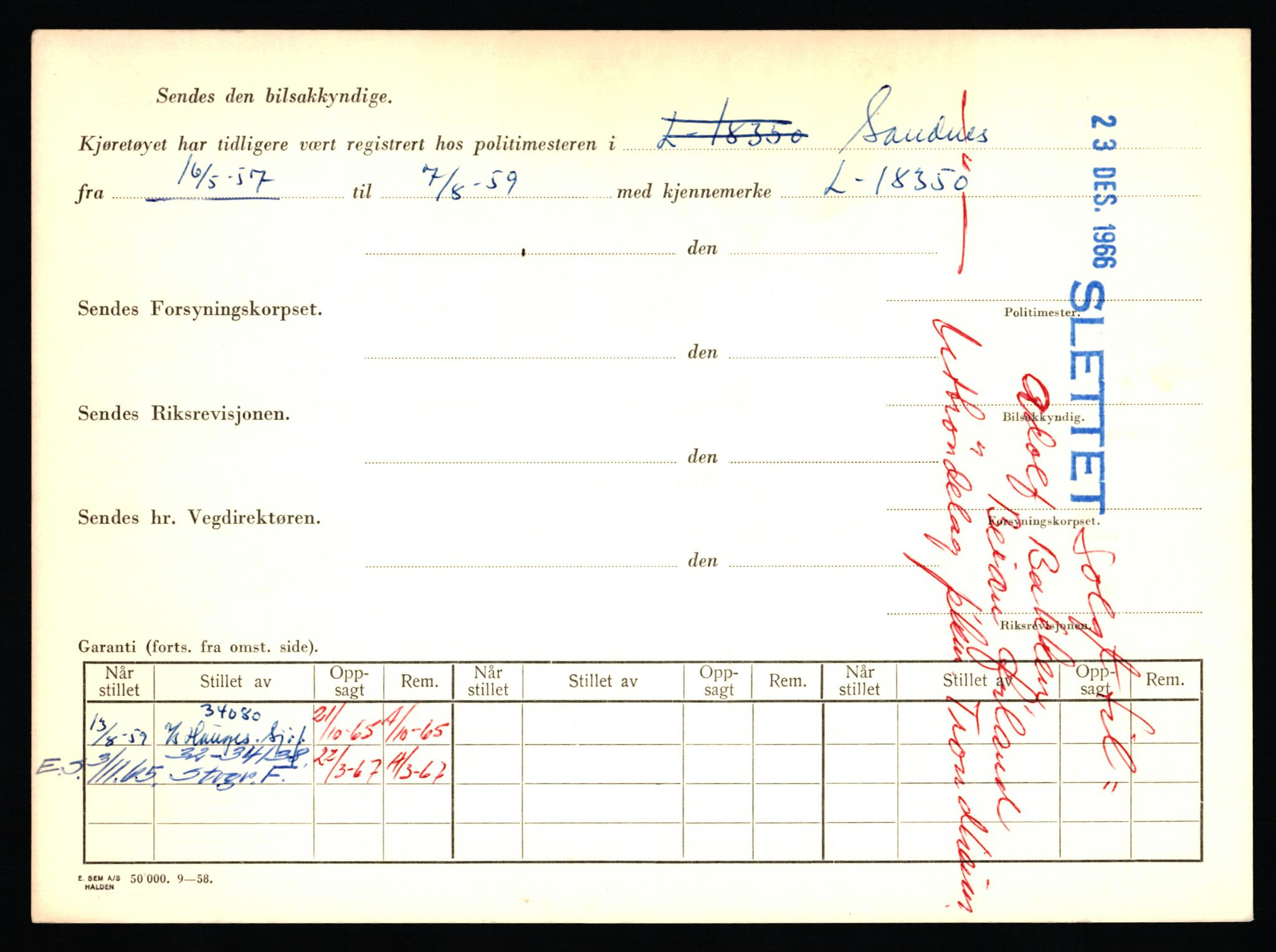 Stavanger trafikkstasjon, AV/SAST-A-101942/0/F/L0051: L-51300 - L-52099, 1930-1971, s. 740