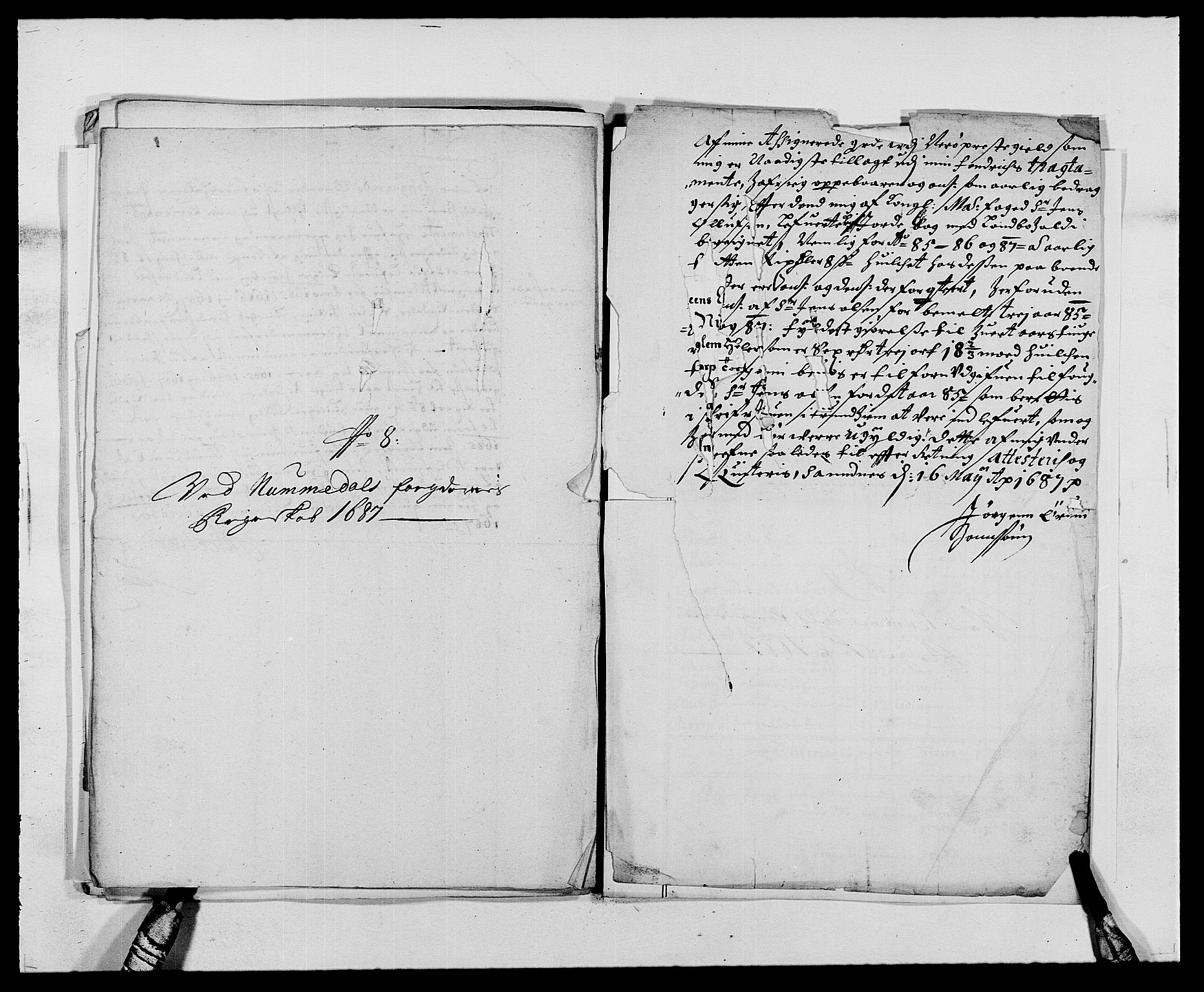 Rentekammeret inntil 1814, Reviderte regnskaper, Fogderegnskap, RA/EA-4092/R64/L4422: Fogderegnskap Namdal, 1687-1689, s. 86