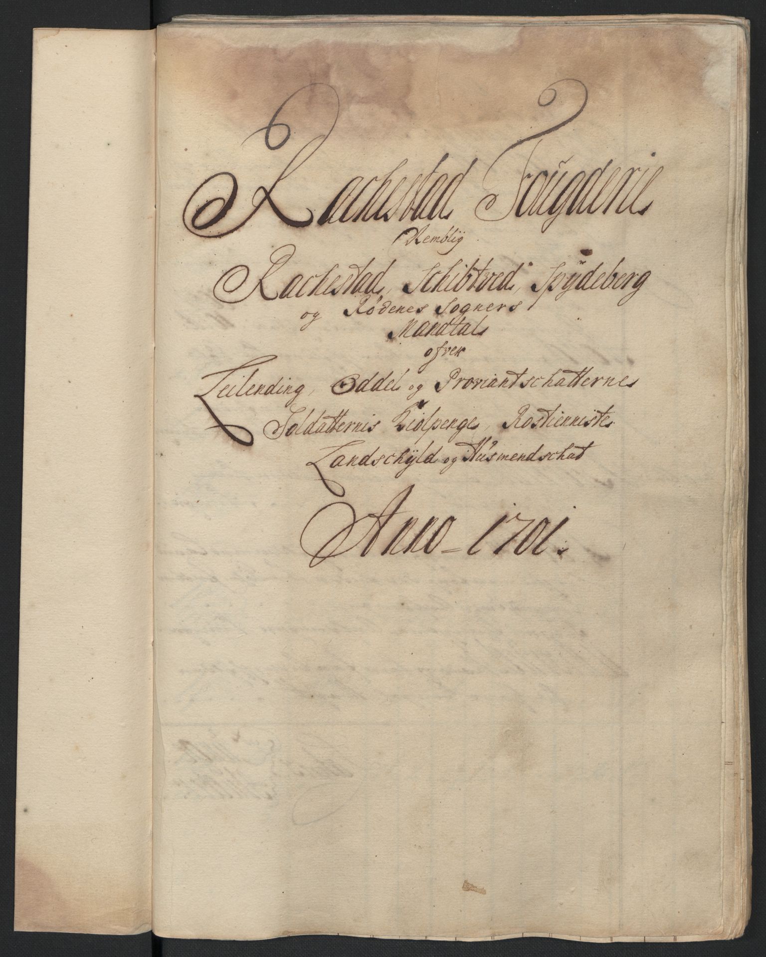 Rentekammeret inntil 1814, Reviderte regnskaper, Fogderegnskap, RA/EA-4092/R07/L0292: Fogderegnskap Rakkestad, Heggen og Frøland, 1701, s. 71