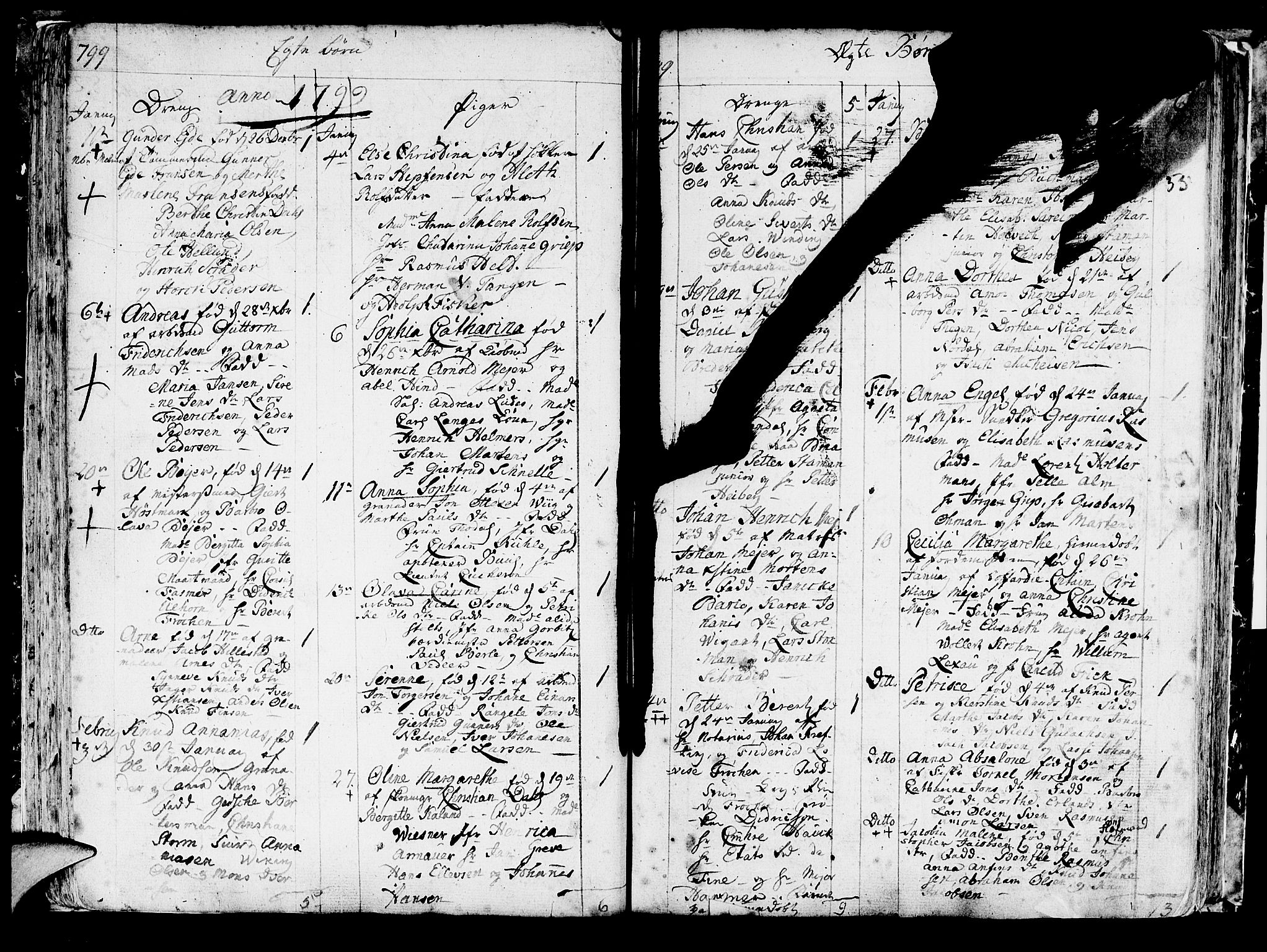 Korskirken sokneprestembete, AV/SAB-A-76101/H/Haa/L0006: Ministerialbok nr. A 6, 1790-1820, s. 55