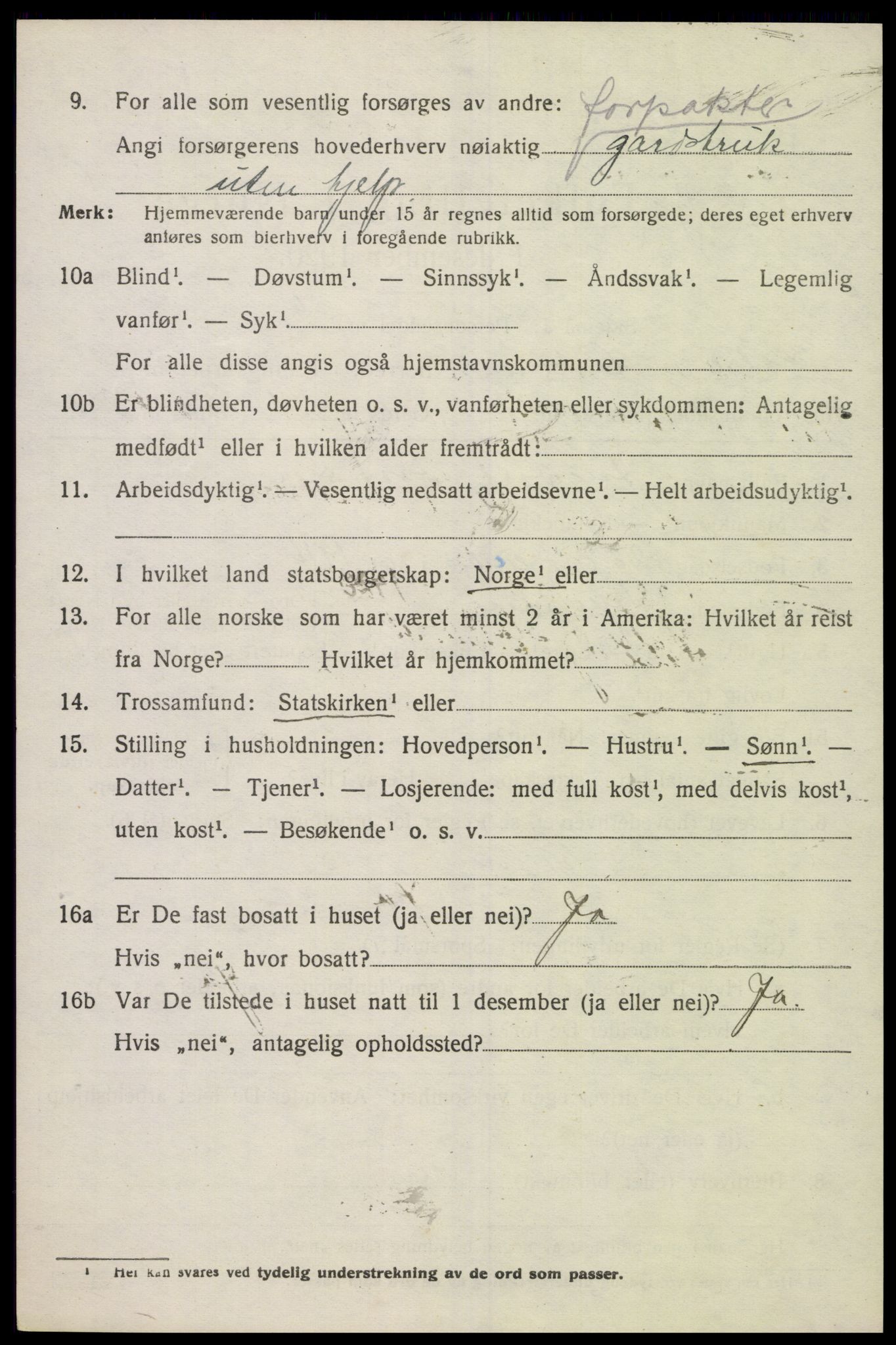 SAK, Folketelling 1920 for 1019 Halse og Harkmark herred, 1920, s. 4438