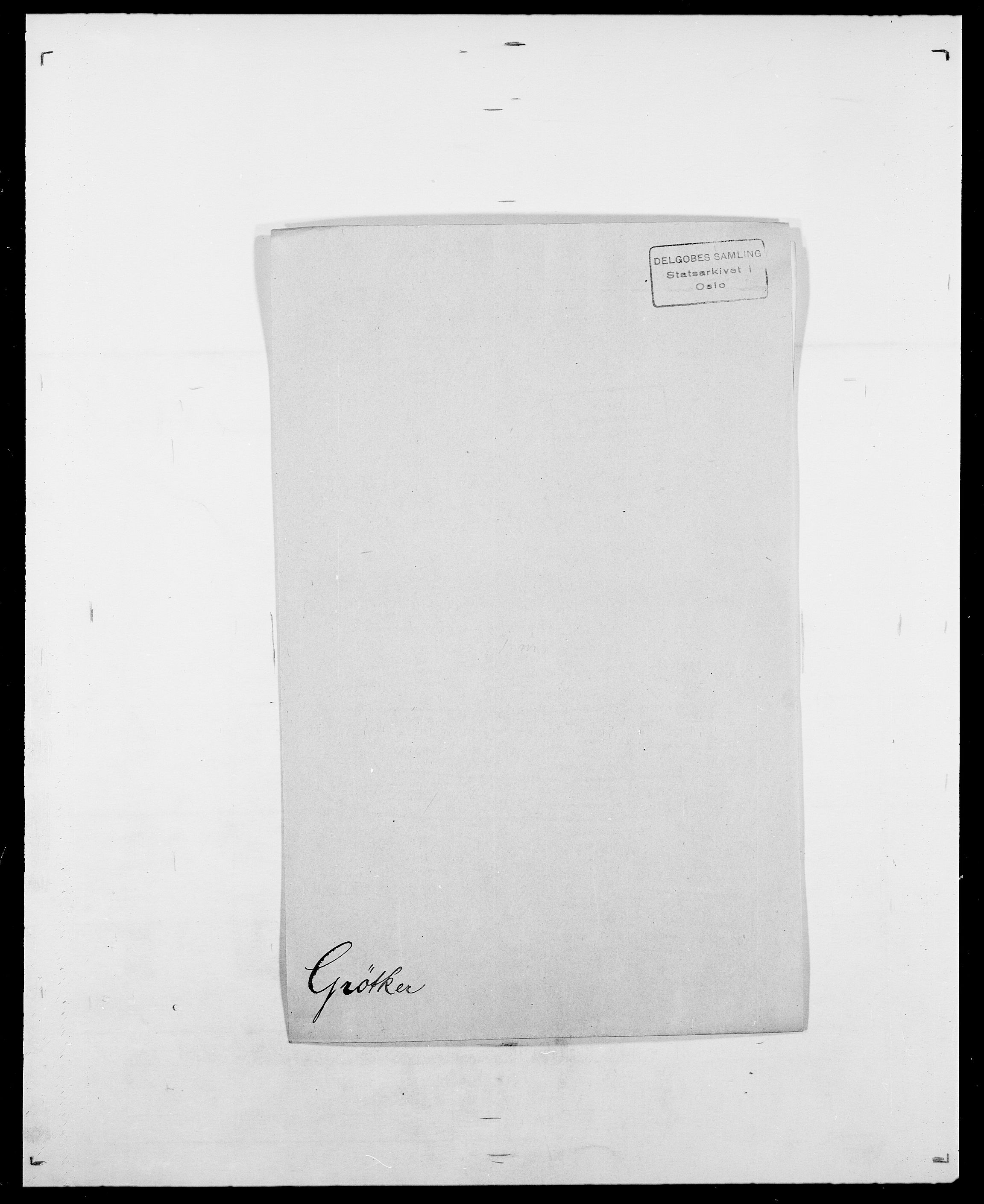 Delgobe, Charles Antoine - samling, AV/SAO-PAO-0038/D/Da/L0015: Grodtshilling - Halvorsæth, s. 309