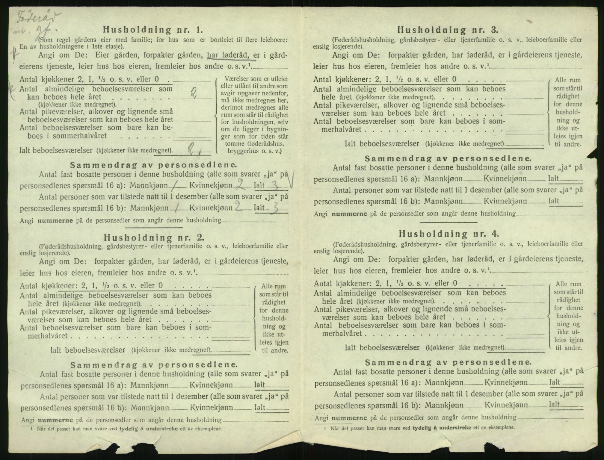 SAT, Folketelling 1920 for 1843 Bodin herred, 1920, s. 1867