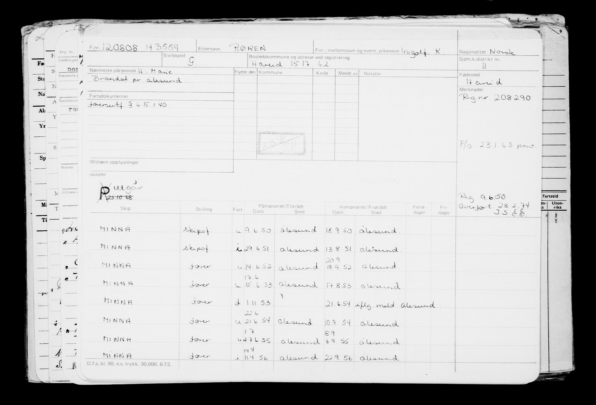 Direktoratet for sjømenn, AV/RA-S-3545/G/Gb/L0078: Hovedkort, 1908, s. 624