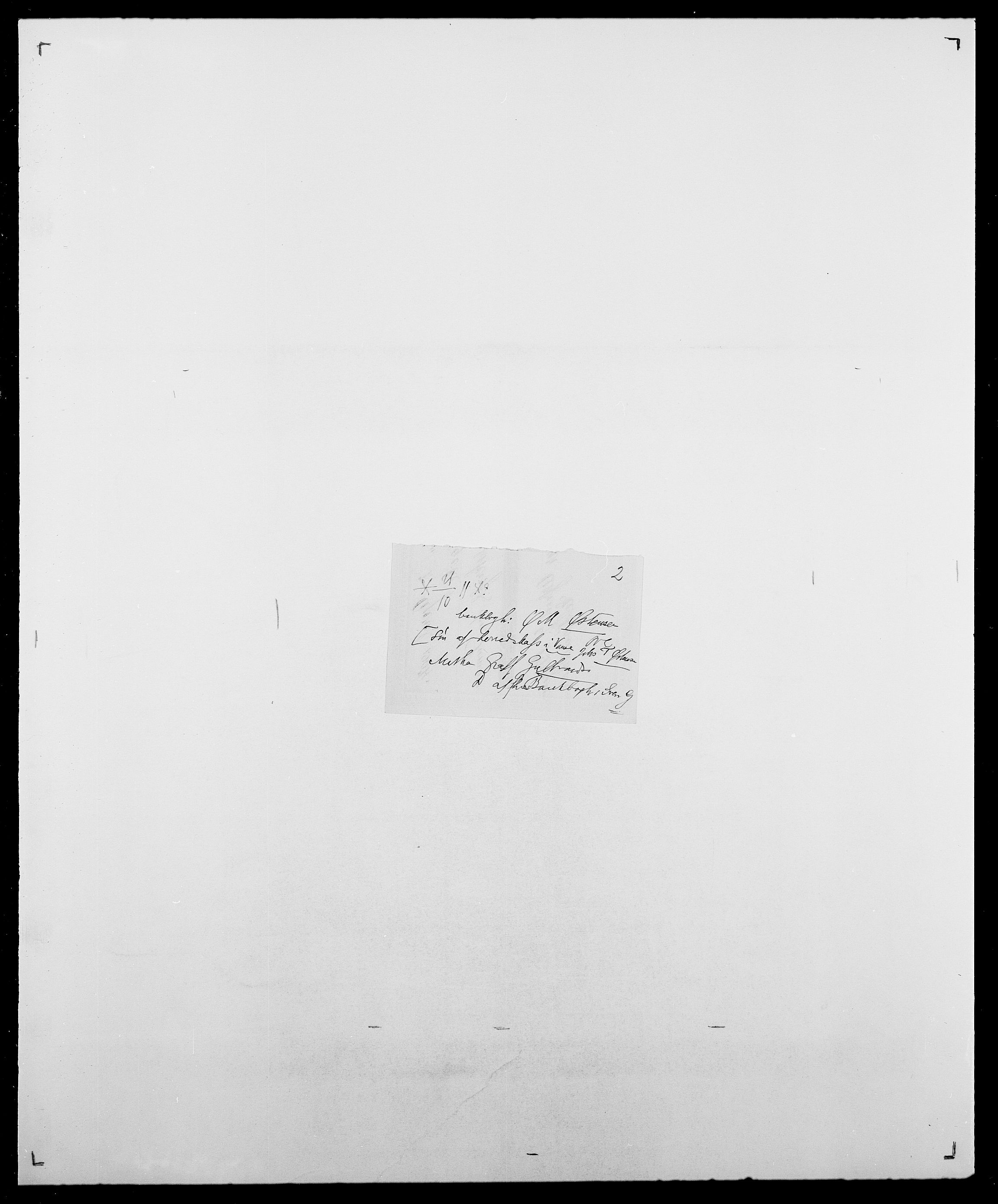 Delgobe, Charles Antoine - samling, SAO/PAO-0038/D/Da/L0043: Wulfsberg - v. Zanten, s. 352
