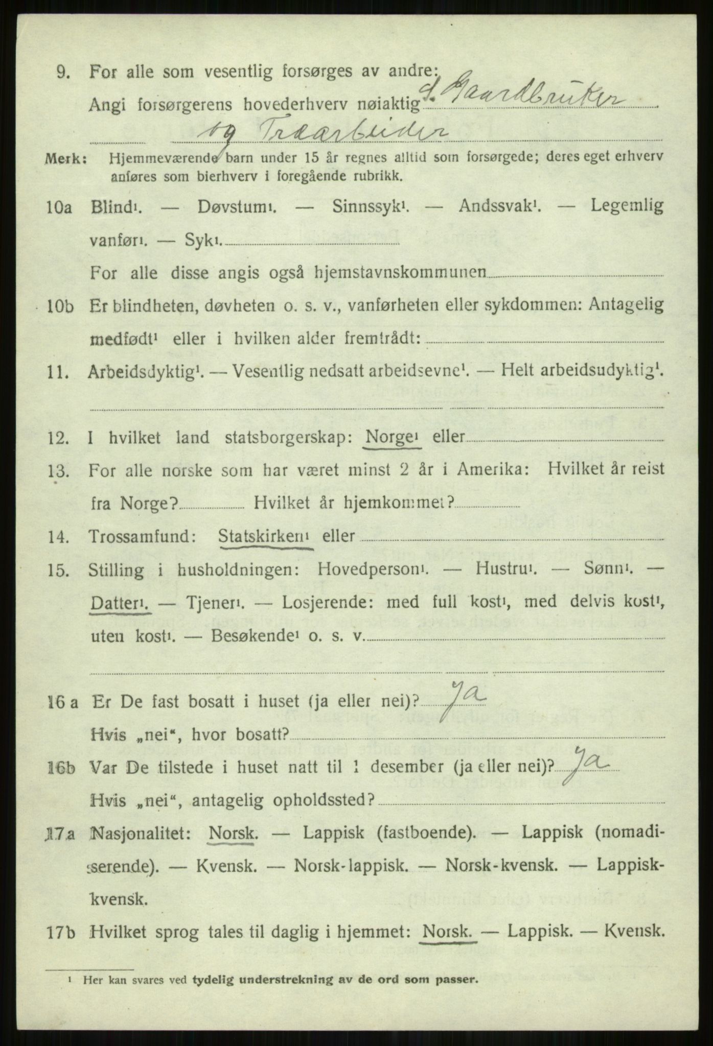 SATØ, Folketelling 1920 for 1941 Skjervøy herred, 1920, s. 5132