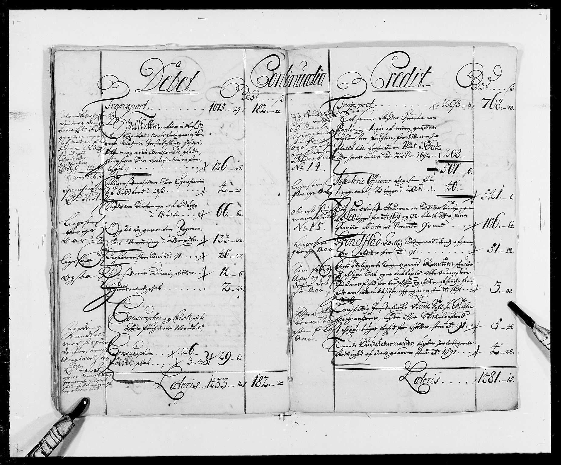 Rentekammeret inntil 1814, Reviderte regnskaper, Fogderegnskap, RA/EA-4092/R29/L1693: Fogderegnskap Hurum og Røyken, 1688-1693, s. 15