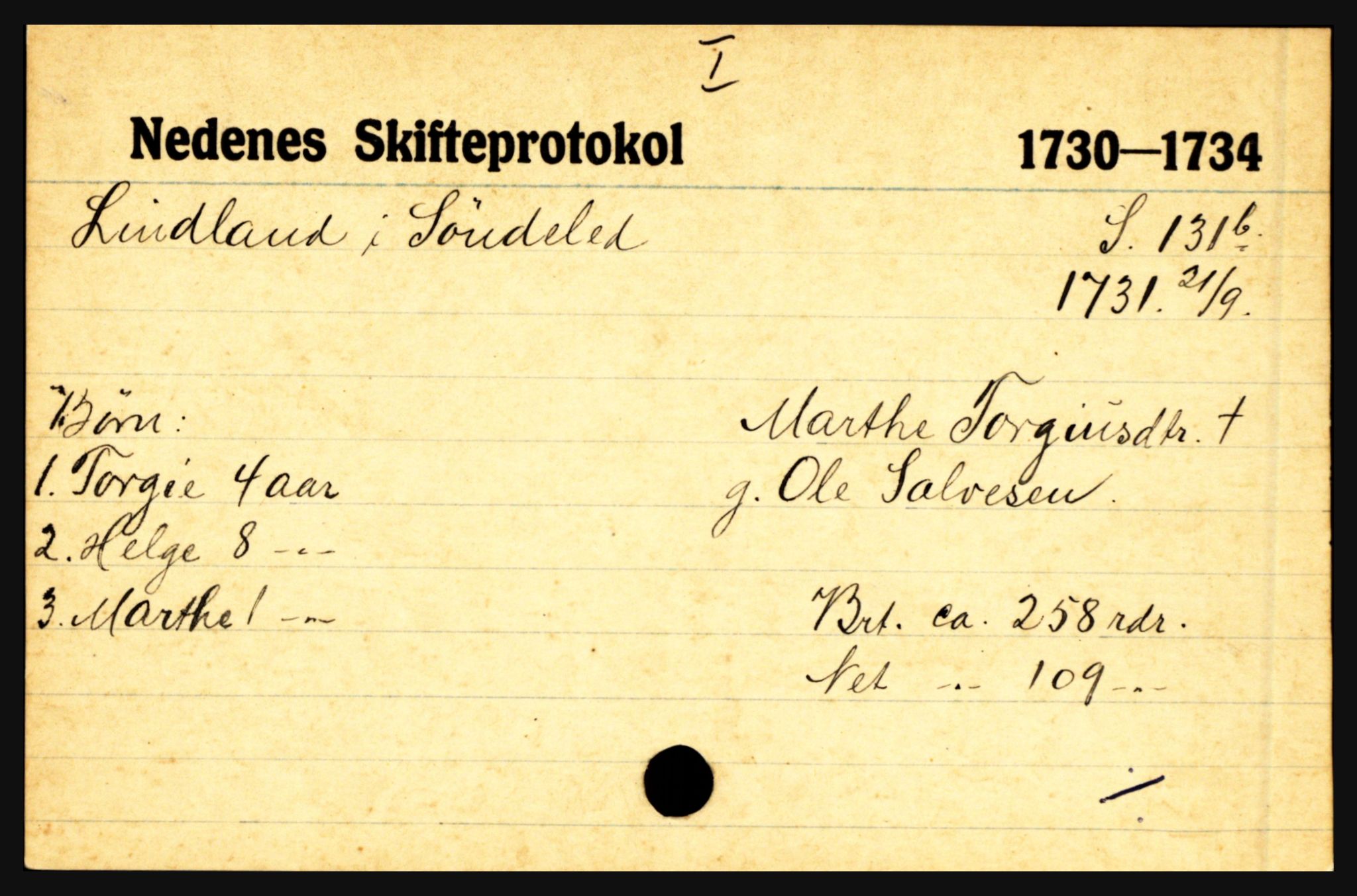 Nedenes sorenskriveri før 1824, AV/SAK-1221-0007/H, s. 17839