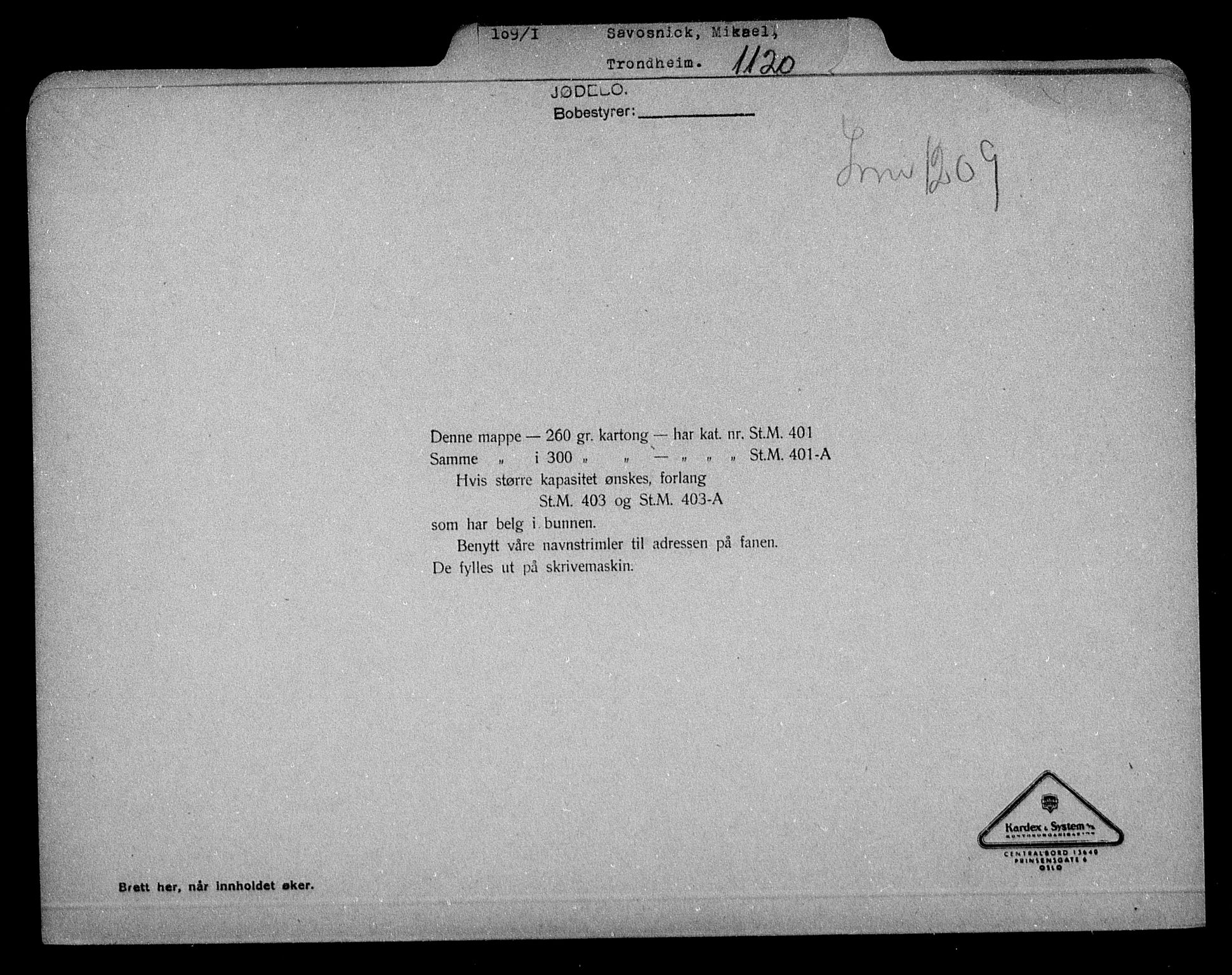 Justisdepartementet, Tilbakeføringskontoret for inndratte formuer, AV/RA-S-1564/H/Hc/Hca/L0908: --, 1945-1947, s. 11