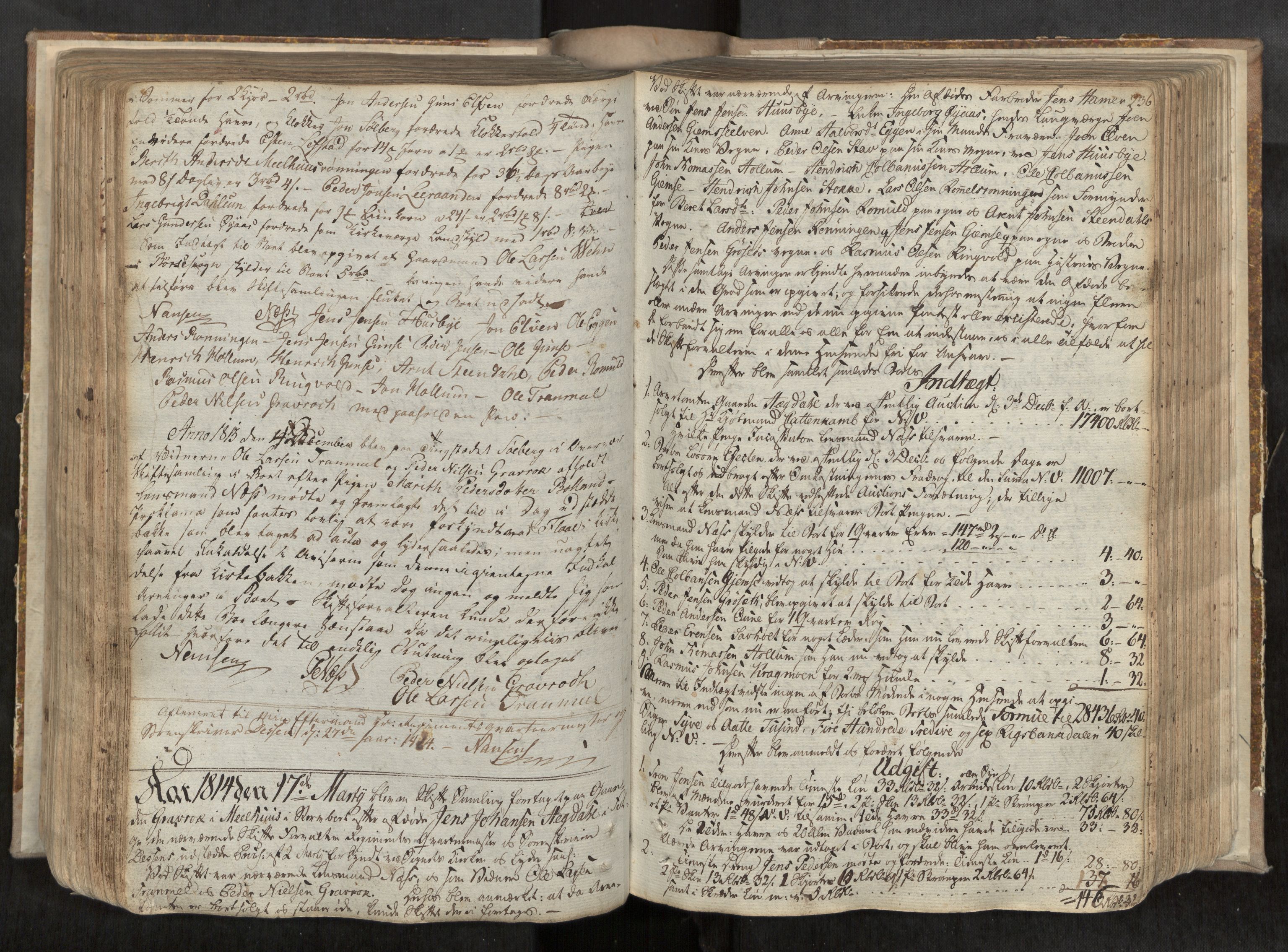 Gauldal sorenskriveri, AV/SAT-A-0014/1/3/3B/L0001: Skiftebehandlingsprotokoll, 1805-1823, s. 236