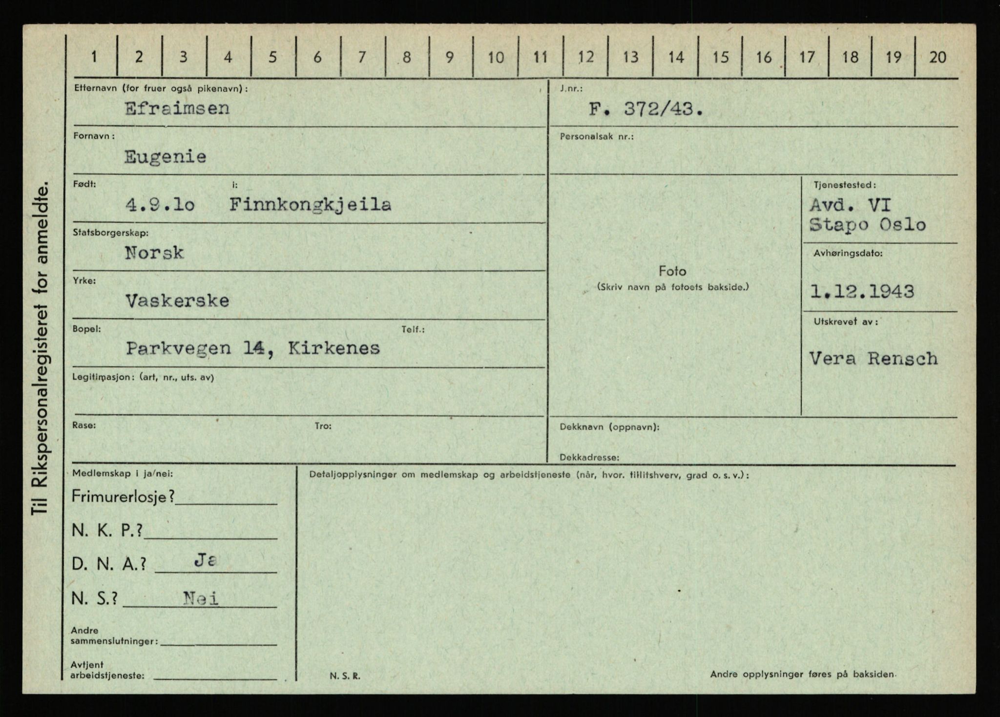 Statspolitiet - Hovedkontoret / Osloavdelingen, AV/RA-S-1329/C/Ca/L0003: Brechan - Eichinger	, 1943-1945, s. 4772