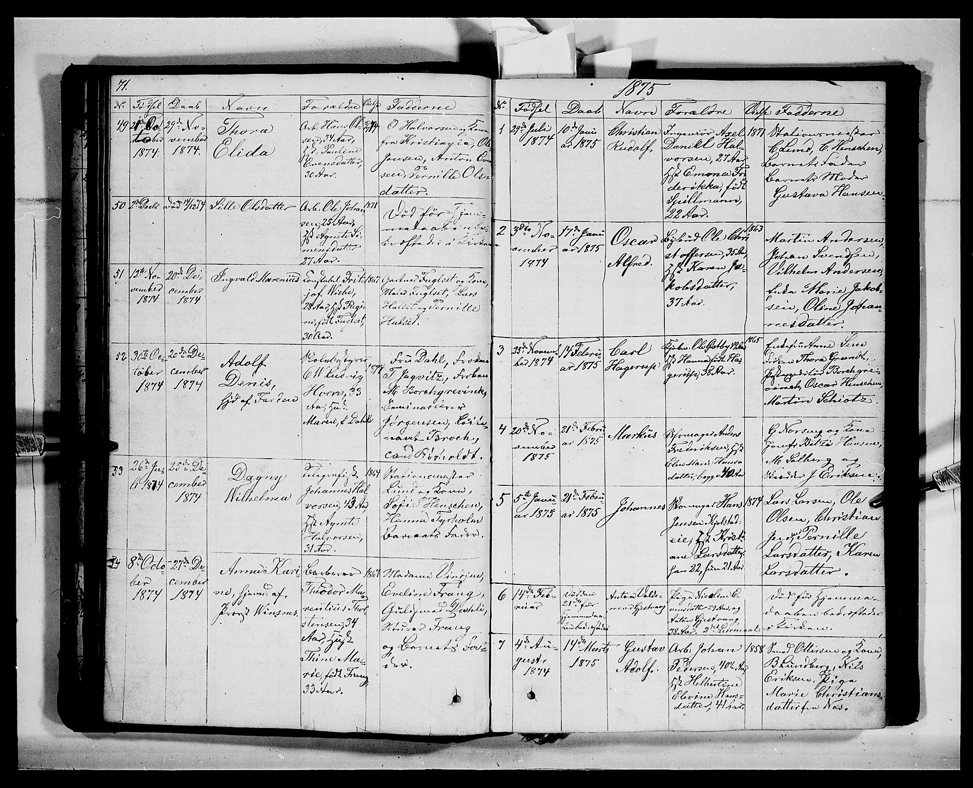 Vang prestekontor, Hedmark, AV/SAH-PREST-008/H/Ha/Hab/L0011: Klokkerbok nr. 11, 1855-1878, s. 71