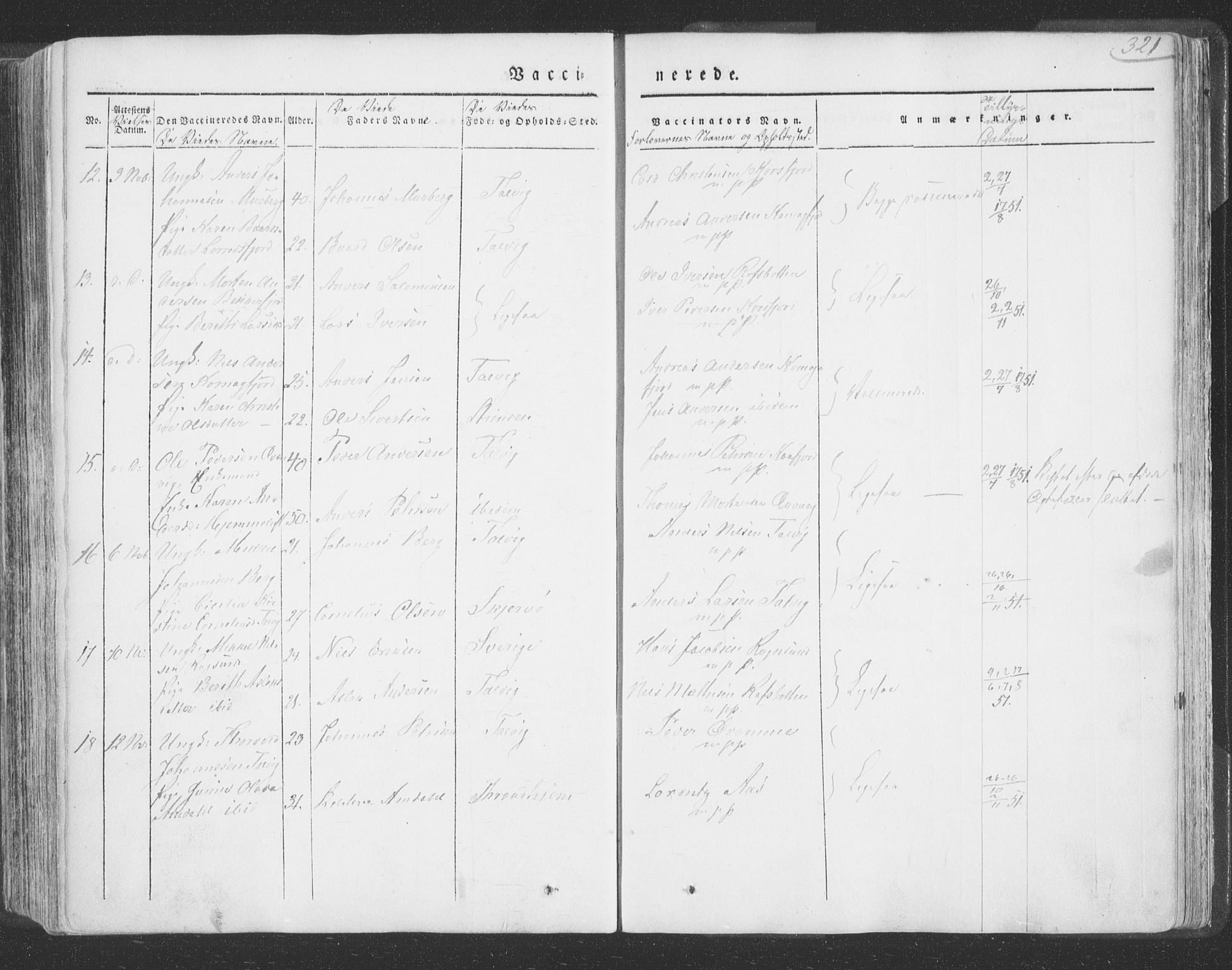 Talvik sokneprestkontor, SATØ/S-1337/H/Ha/L0009kirke: Ministerialbok nr. 9, 1837-1852, s. 321