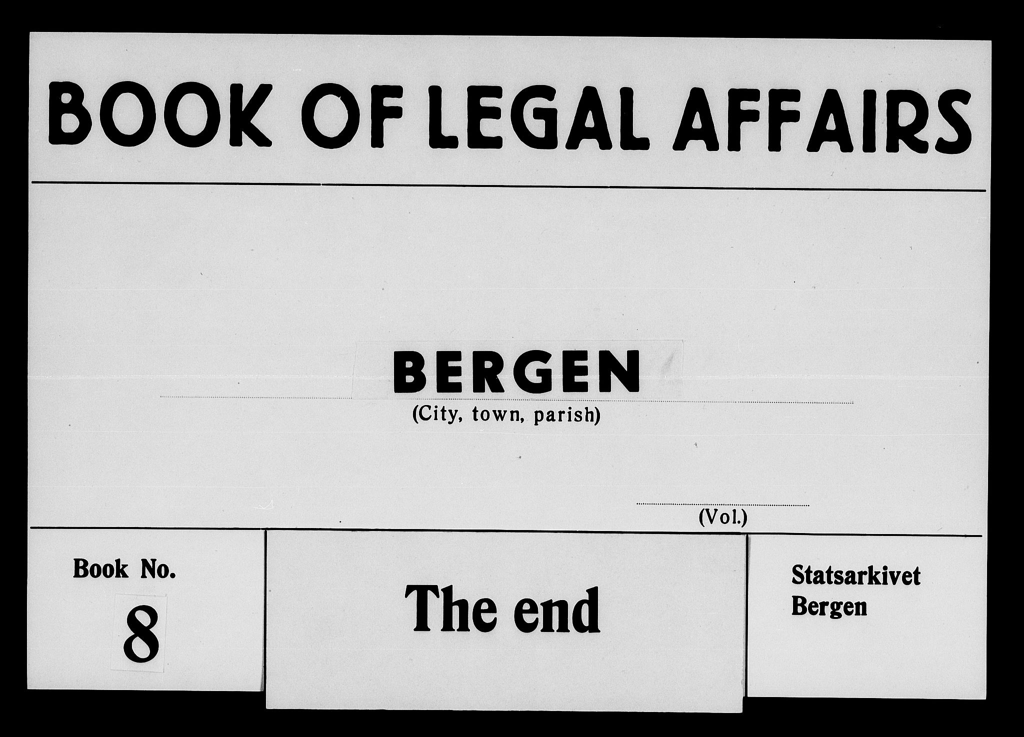 Byfogd og Byskriver i Bergen, SAB/A-3401/01/01Aa/L0008: Bytingsprotokoll, 1698