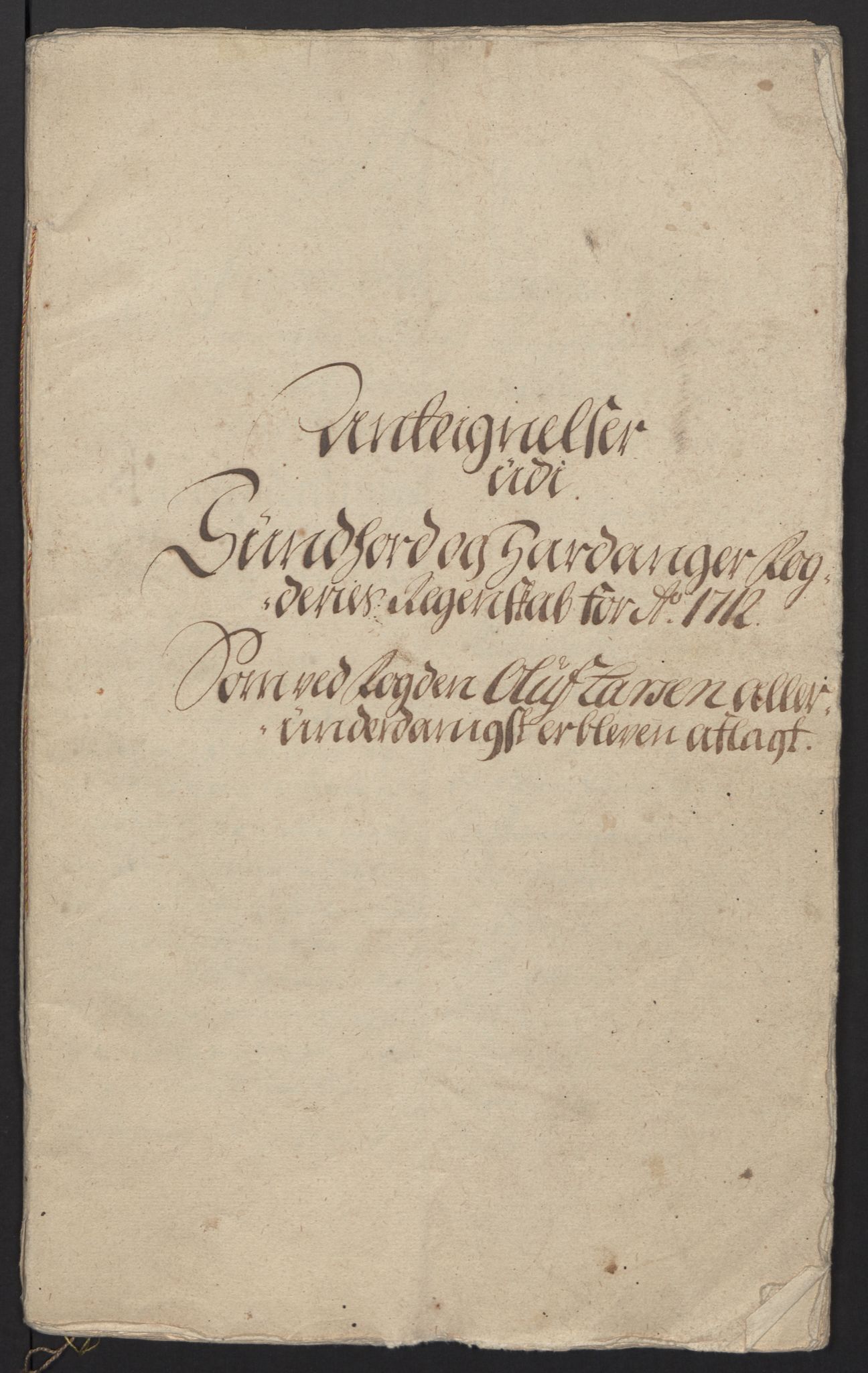 Rentekammeret inntil 1814, Reviderte regnskaper, Fogderegnskap, RA/EA-4092/R48/L2988: Fogderegnskap Sunnhordland og Hardanger, 1712, s. 468
