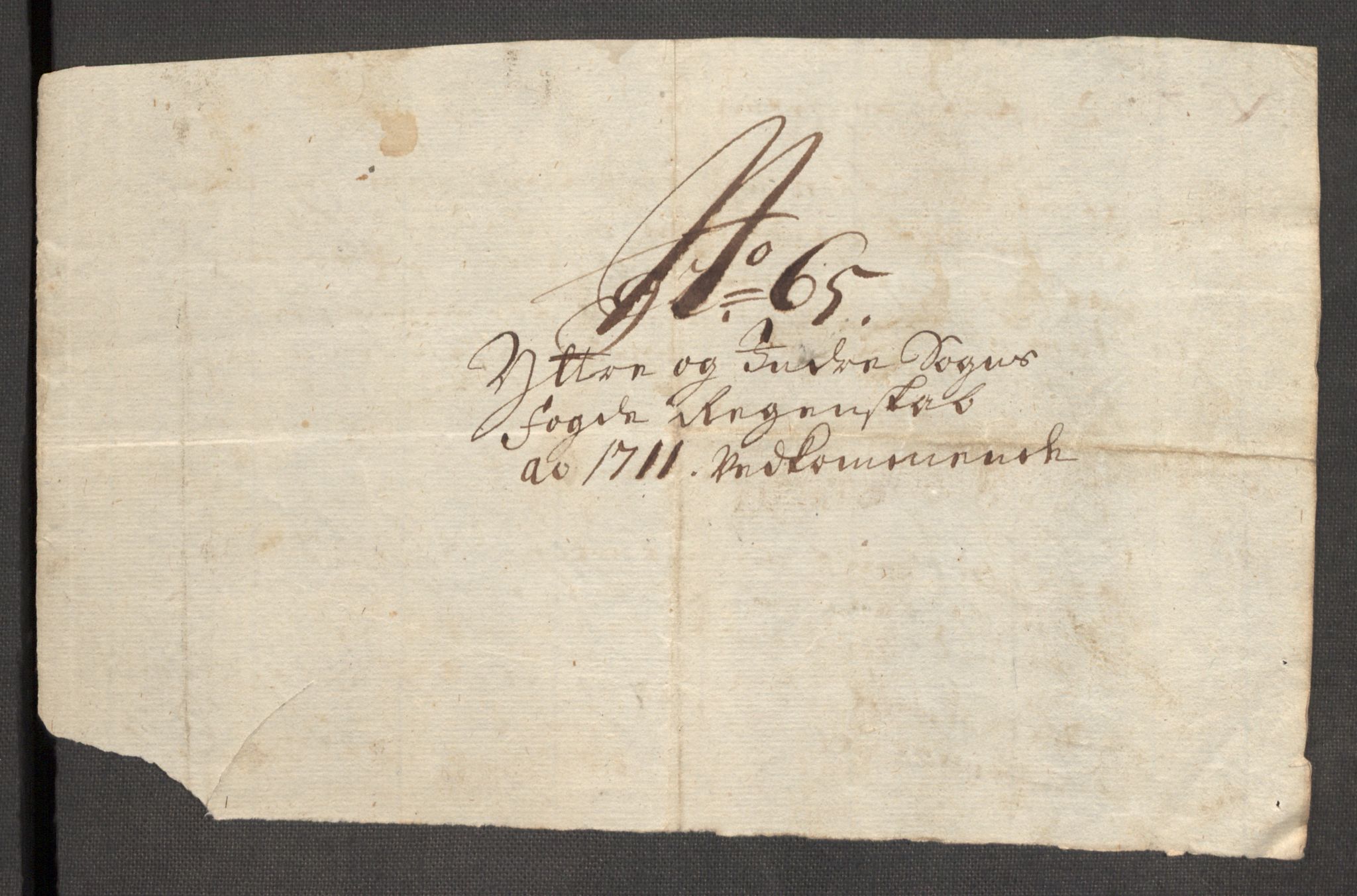 Rentekammeret inntil 1814, Reviderte regnskaper, Fogderegnskap, RA/EA-4092/R52/L3317: Fogderegnskap Sogn, 1711, s. 357