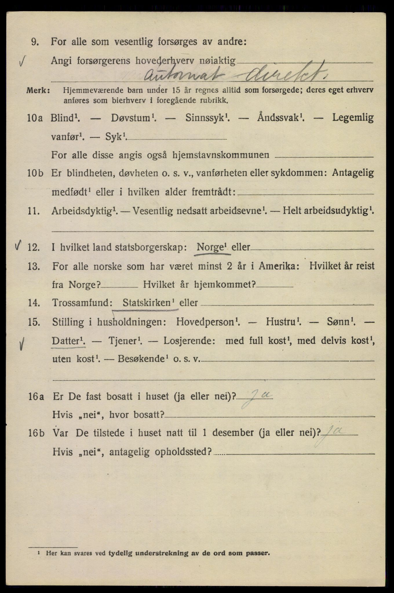 SAO, Folketelling 1920 for 0301 Kristiania kjøpstad, 1920, s. 628972