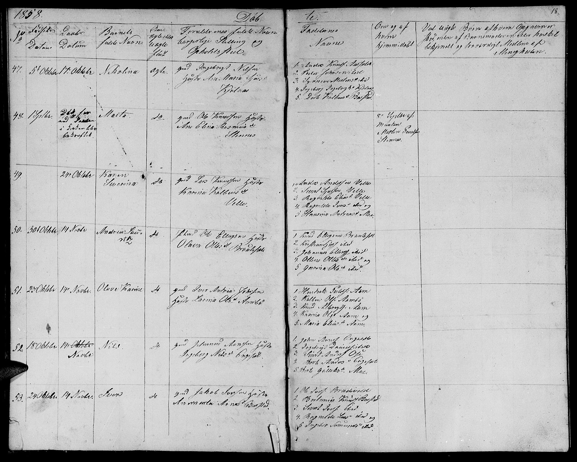 Ministerialprotokoller, klokkerbøker og fødselsregistre - Møre og Romsdal, AV/SAT-A-1454/513/L0187: Klokkerbok nr. 513C01, 1856-1864, s. 18