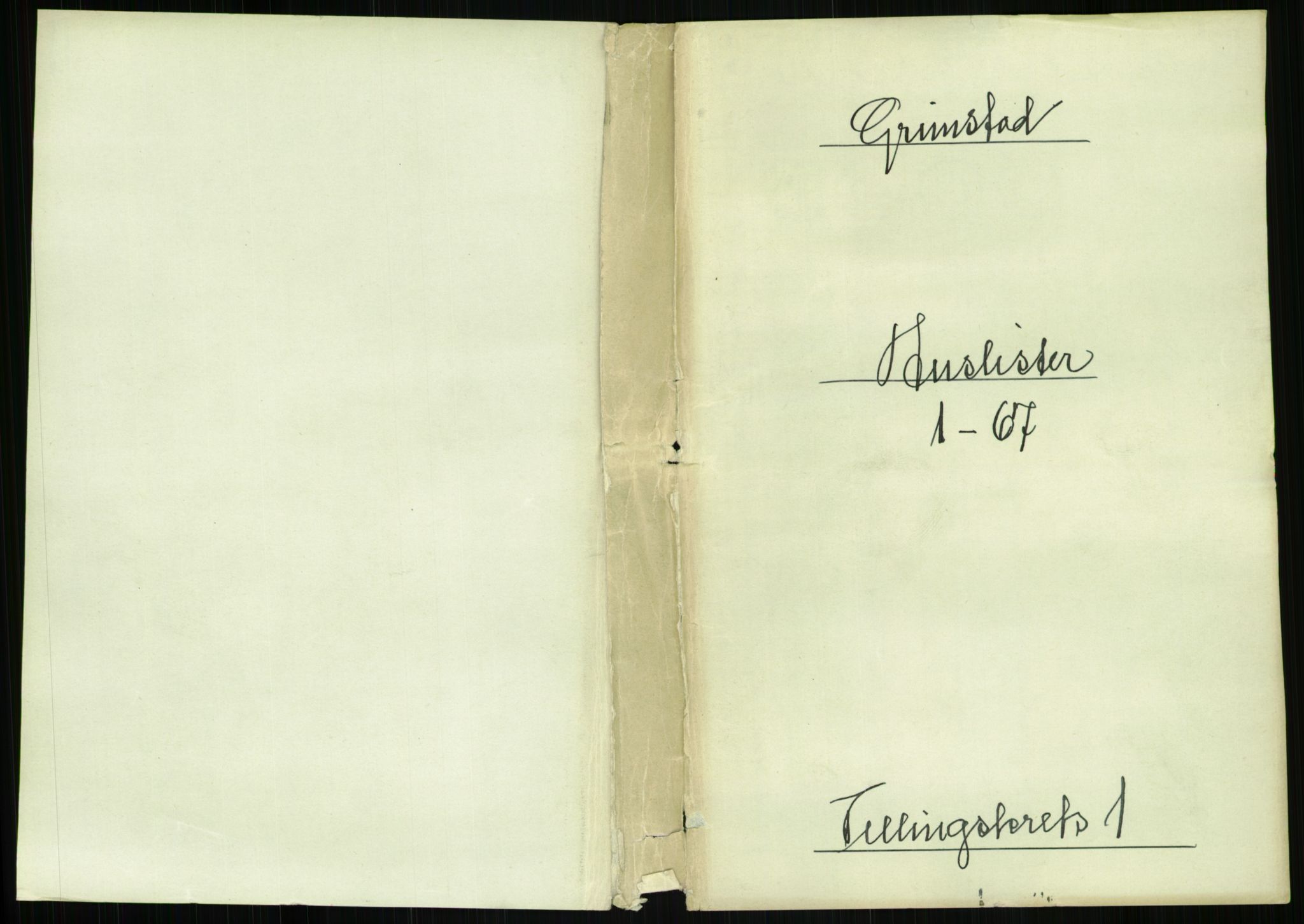 RA, Folketelling 1891 for 0904 Grimstad kjøpstad, 1891, s. 18