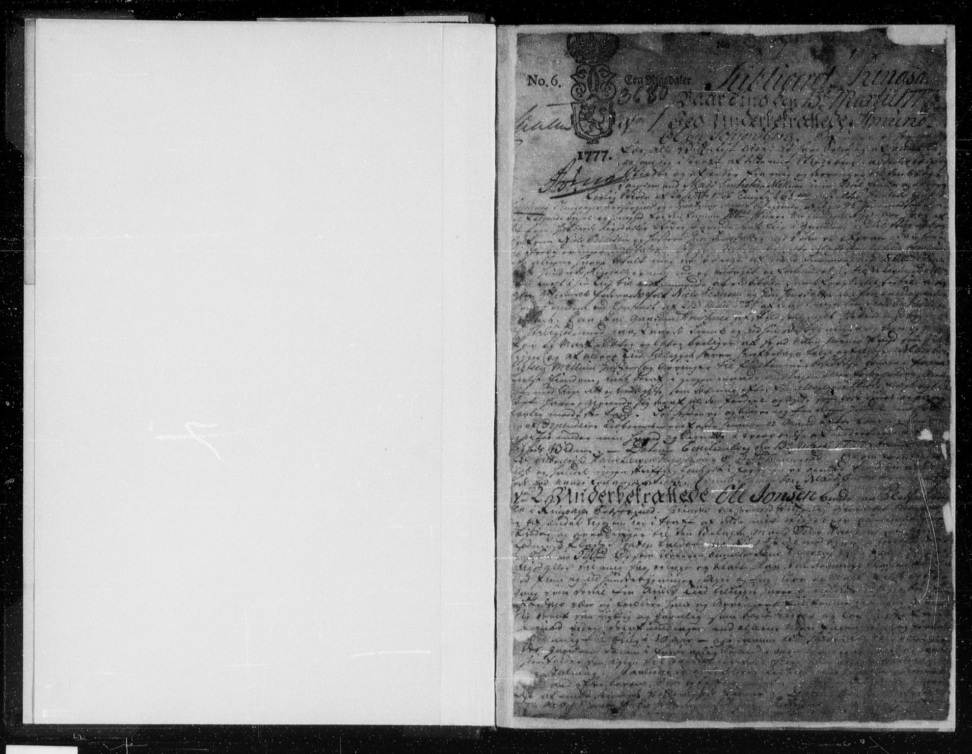 Nord-Hedmark sorenskriveri, SAH/TING-012/H/Hb/Hba/L0001A: Pantebok nr. 1a, 1777-1786, s. 1