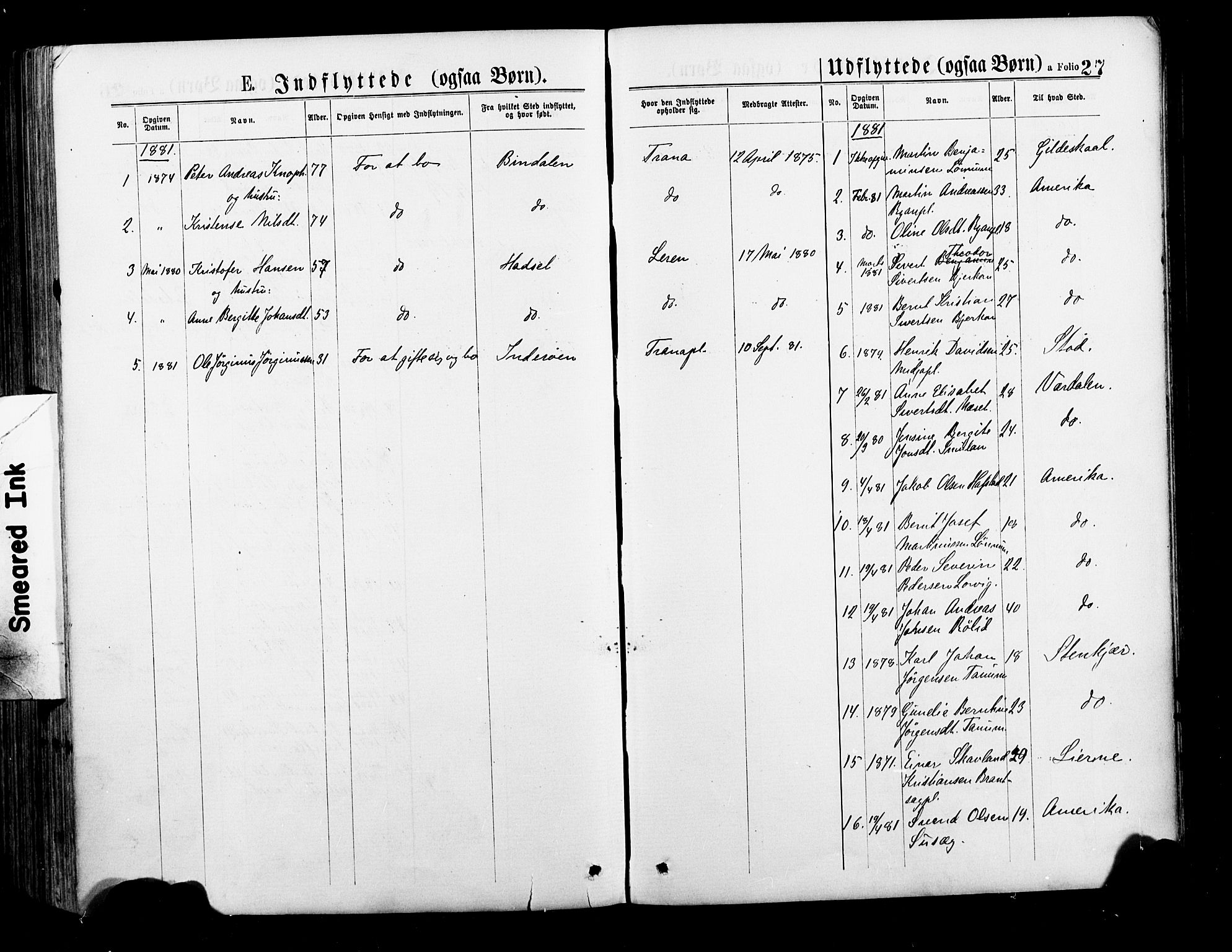 Ministerialprotokoller, klokkerbøker og fødselsregistre - Nord-Trøndelag, AV/SAT-A-1458/735/L0348: Ministerialbok nr. 735A09 /1, 1873-1883, s. 27