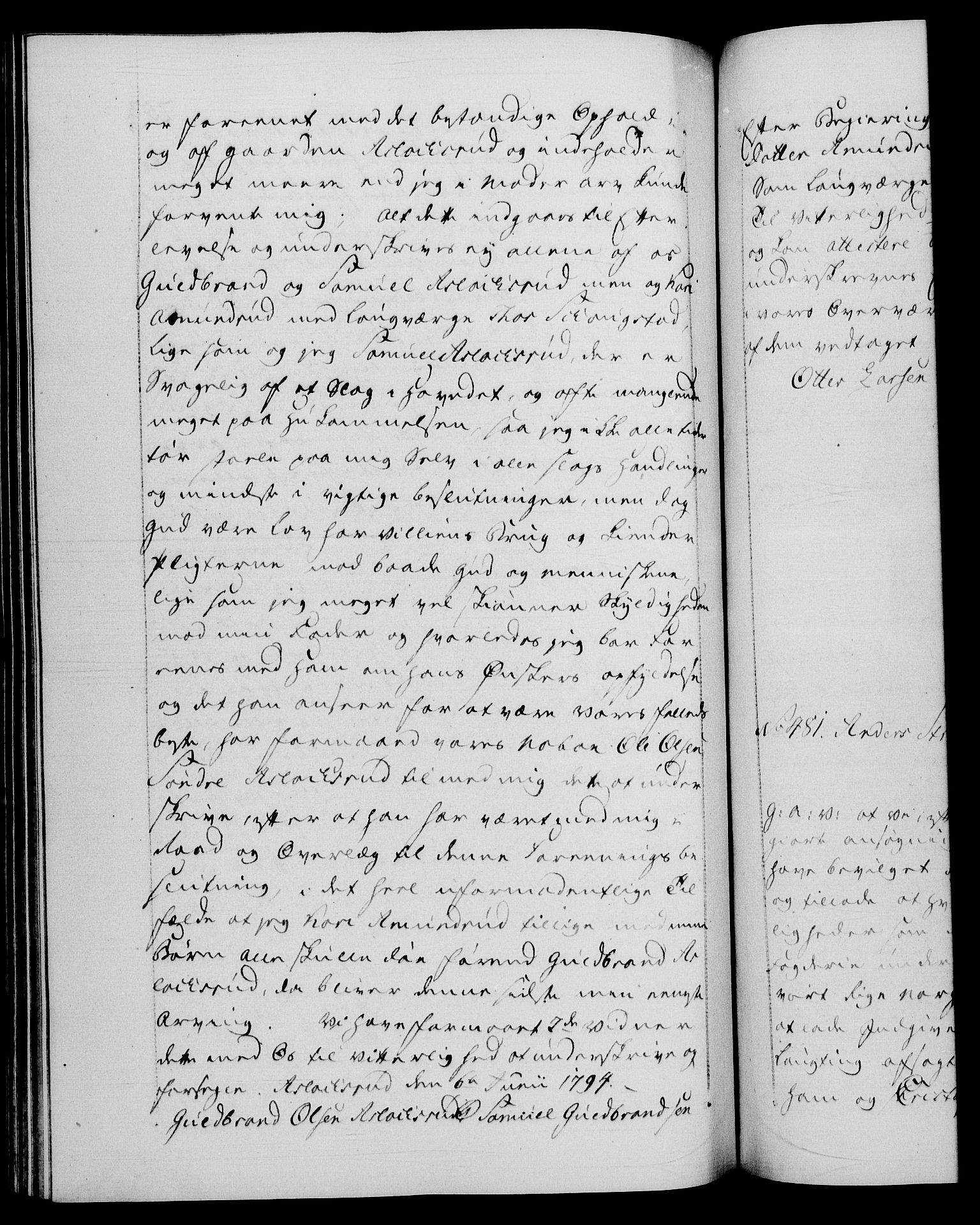 Danske Kanselli 1572-1799, RA/EA-3023/F/Fc/Fca/Fcaa/L0056: Norske registre, 1795-1796, s. 253b