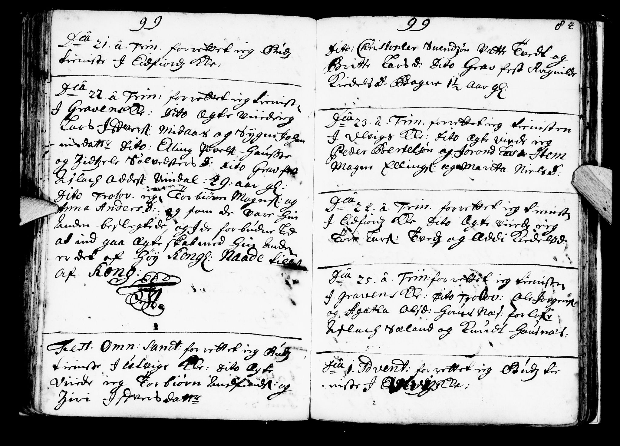 Ulvik sokneprestembete, AV/SAB-A-78801/H/Haa: Ministerialbok nr. A 2, 1689-1706, s. 84