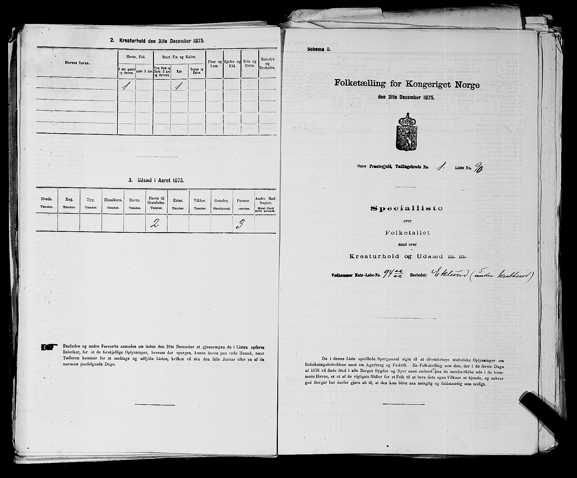 RA, Folketelling 1875 for 0134P Onsøy prestegjeld, 1875, s. 239