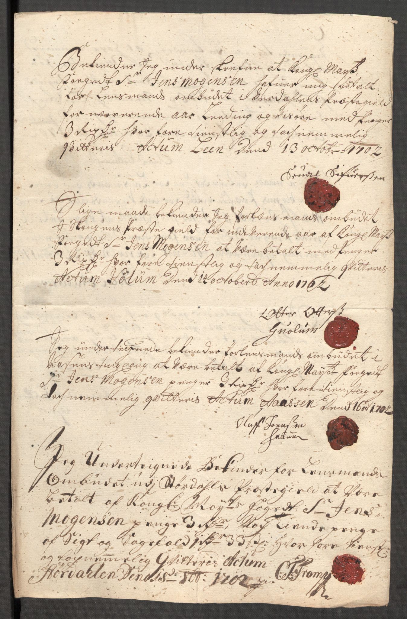 Rentekammeret inntil 1814, Reviderte regnskaper, Fogderegnskap, AV/RA-EA-4092/R62/L4193: Fogderegnskap Stjørdal og Verdal, 1701-1702, s. 413