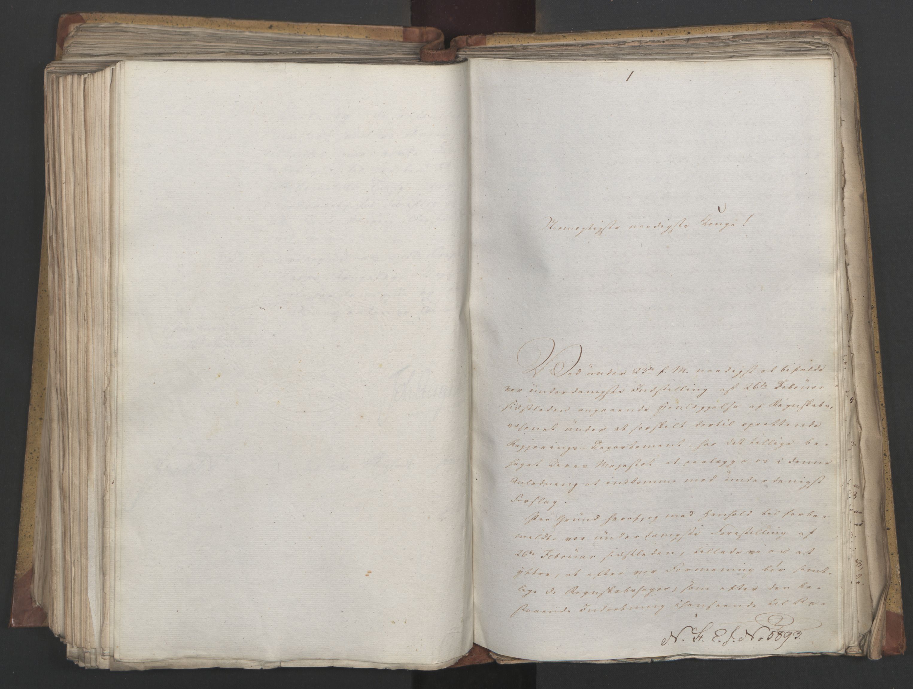 Statsrådsavdelingen i Stockholm, AV/RA-S-1003/D/Da/L0030: Regjeringsinnstillinger nr. 5800-5931, 1822, s. 354