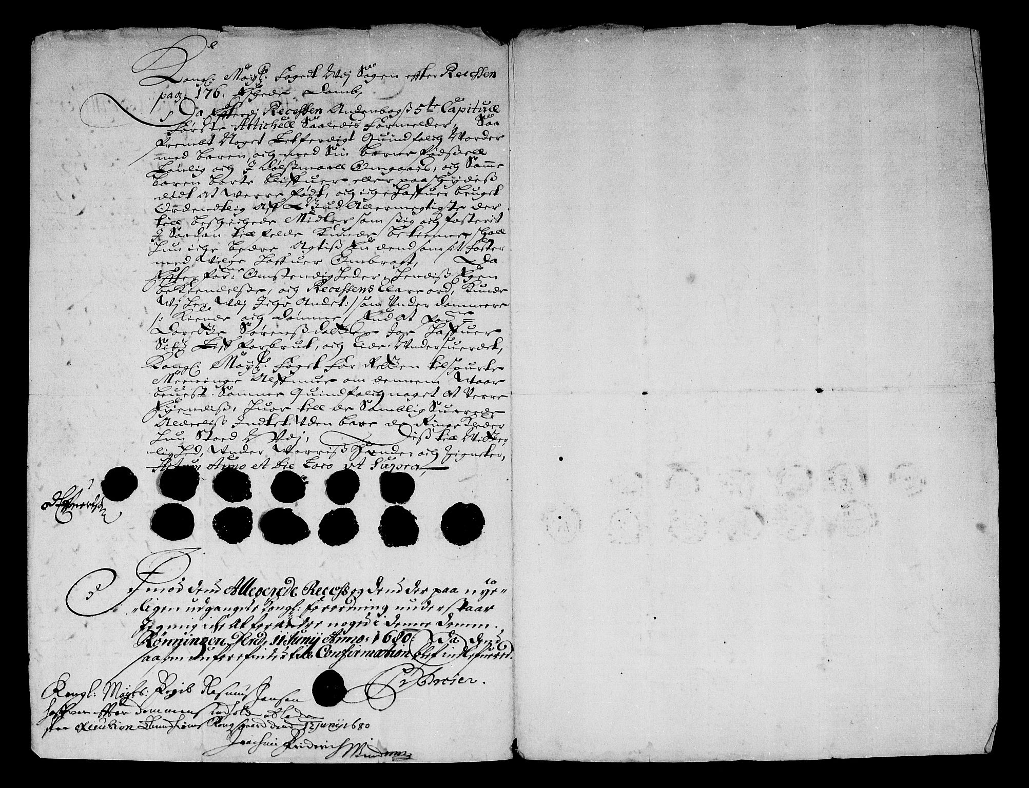 Rentekammeret inntil 1814, Reviderte regnskaper, Stiftamtstueregnskaper, Trondheim stiftamt og Nordland amt, AV/RA-EA-6044/R/Rf/L0059: Trondheim stiftamt, 1680