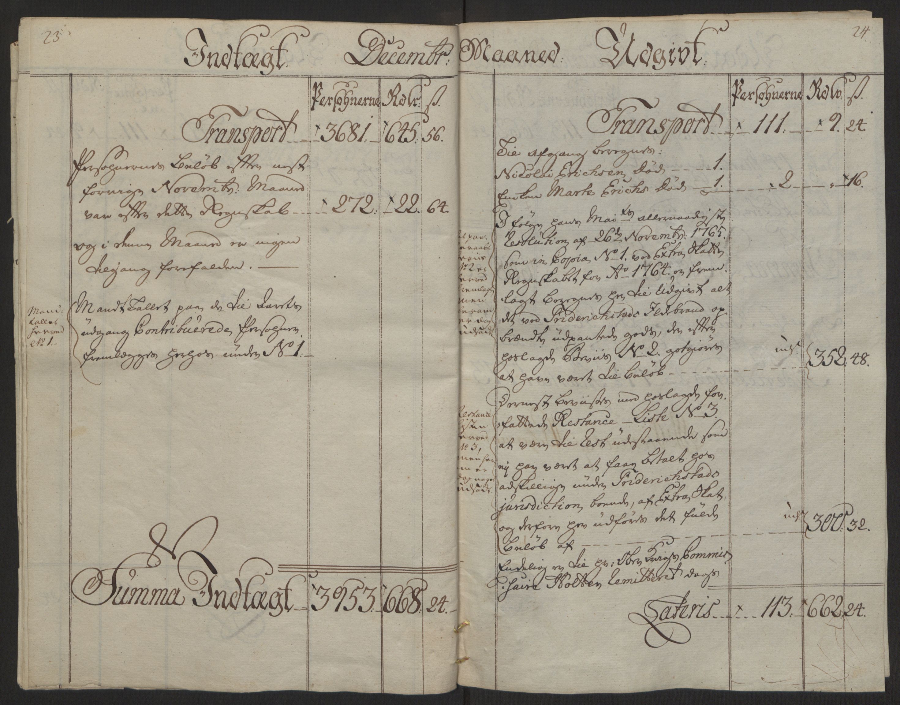 Rentekammeret inntil 1814, Reviderte regnskaper, Byregnskaper, RA/EA-4066/R/Rb/L0029/0001: [B3] Kontribusjonsregnskap / Ekstraskatt, 1762-1772, s. 150