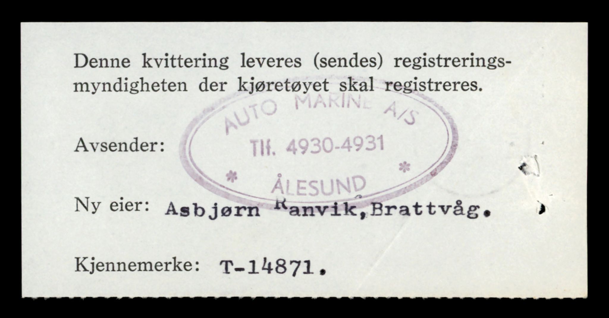 Møre og Romsdal vegkontor - Ålesund trafikkstasjon, AV/SAT-A-4099/F/Fe/L0049: Registreringskort for kjøretøy T 14864 - T 18613, 1927-1998, s. 180