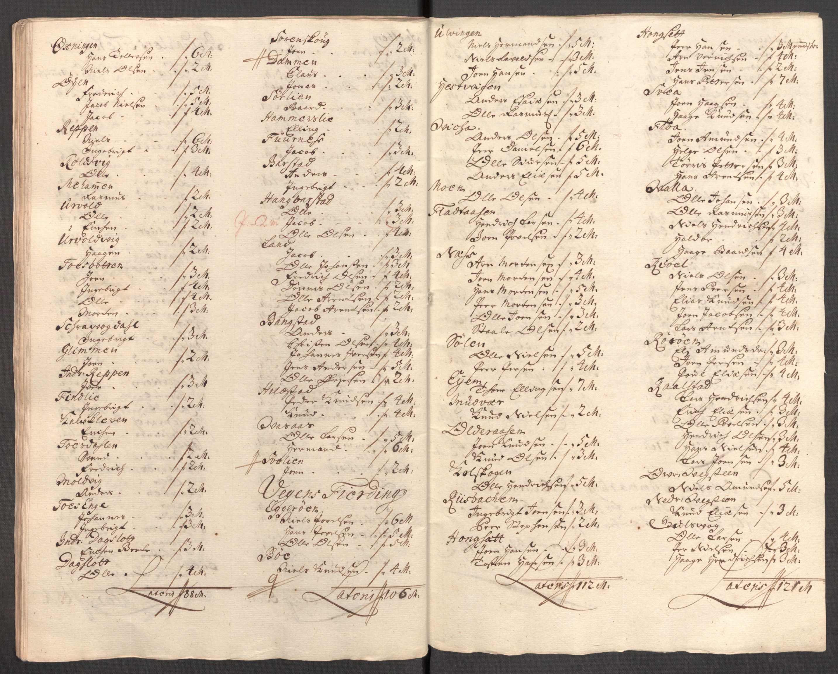 Rentekammeret inntil 1814, Reviderte regnskaper, Fogderegnskap, AV/RA-EA-4092/R65/L4511: Fogderegnskap Helgeland, 1710-1711, s. 500